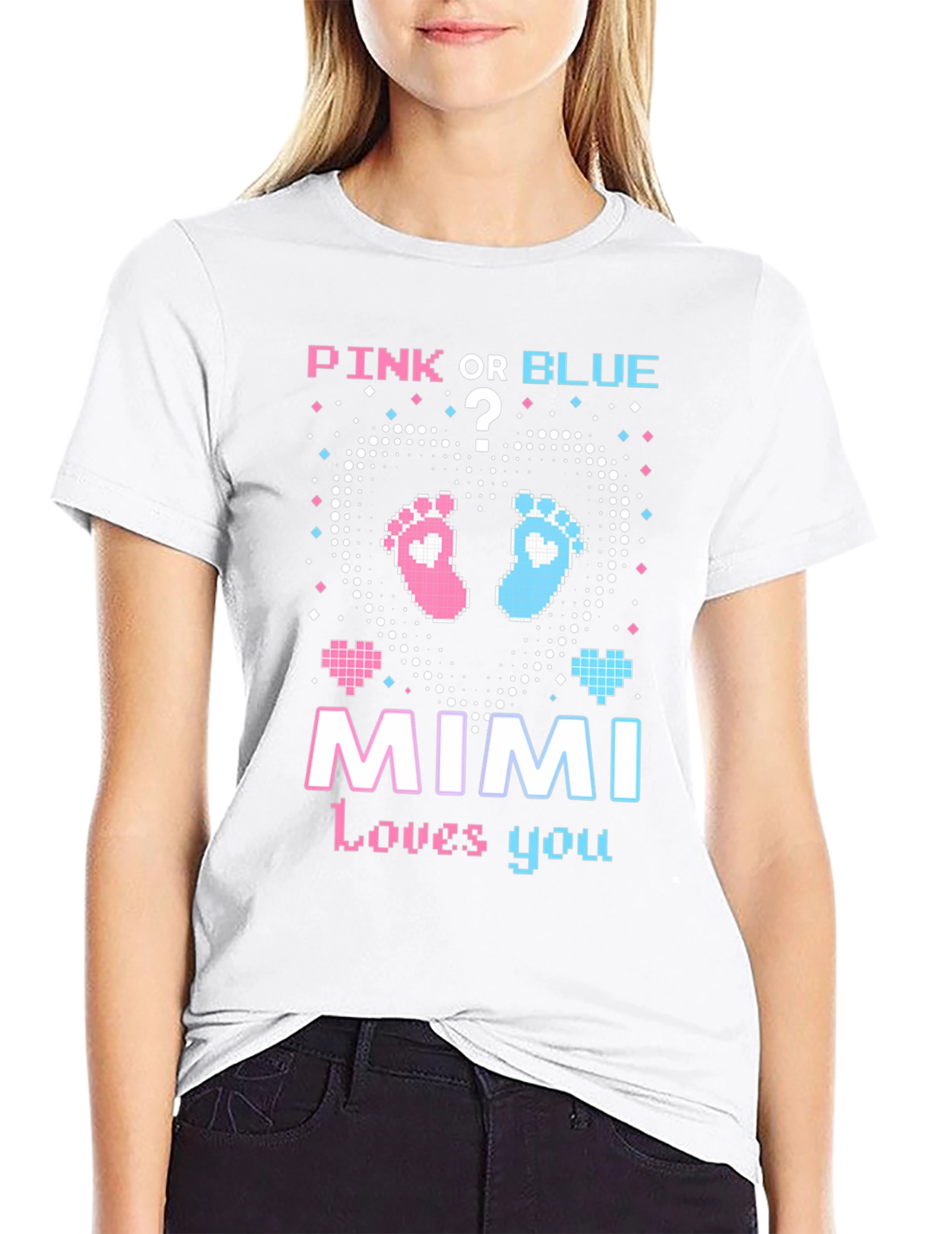Pink or Blue Gender Reveal T-Shirt