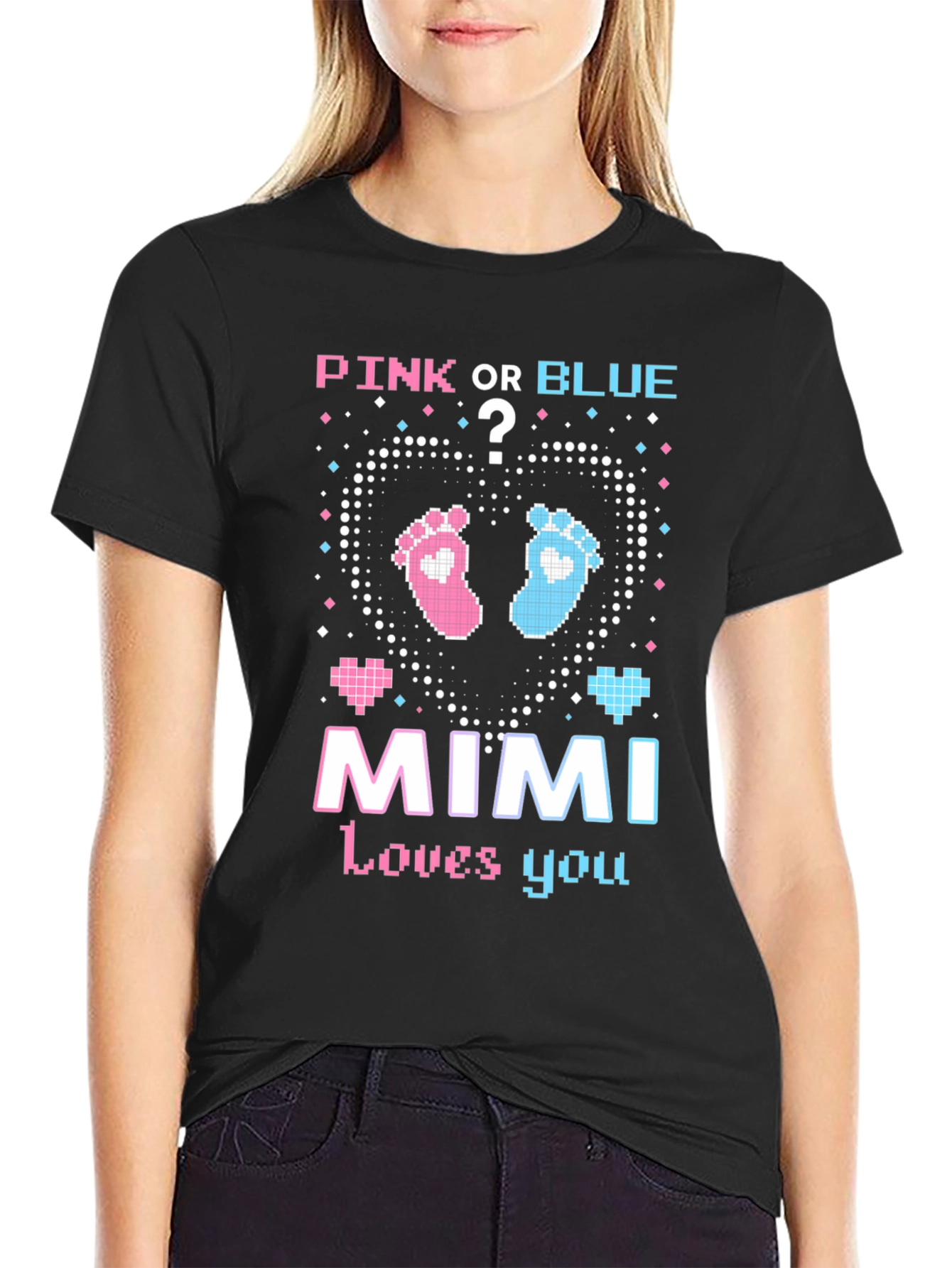 Pink or Blue Gender Reveal T-Shirt