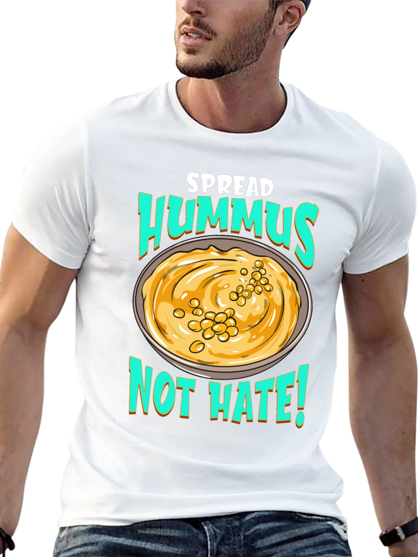 Spread Hummus Not Hate T-Shirt
