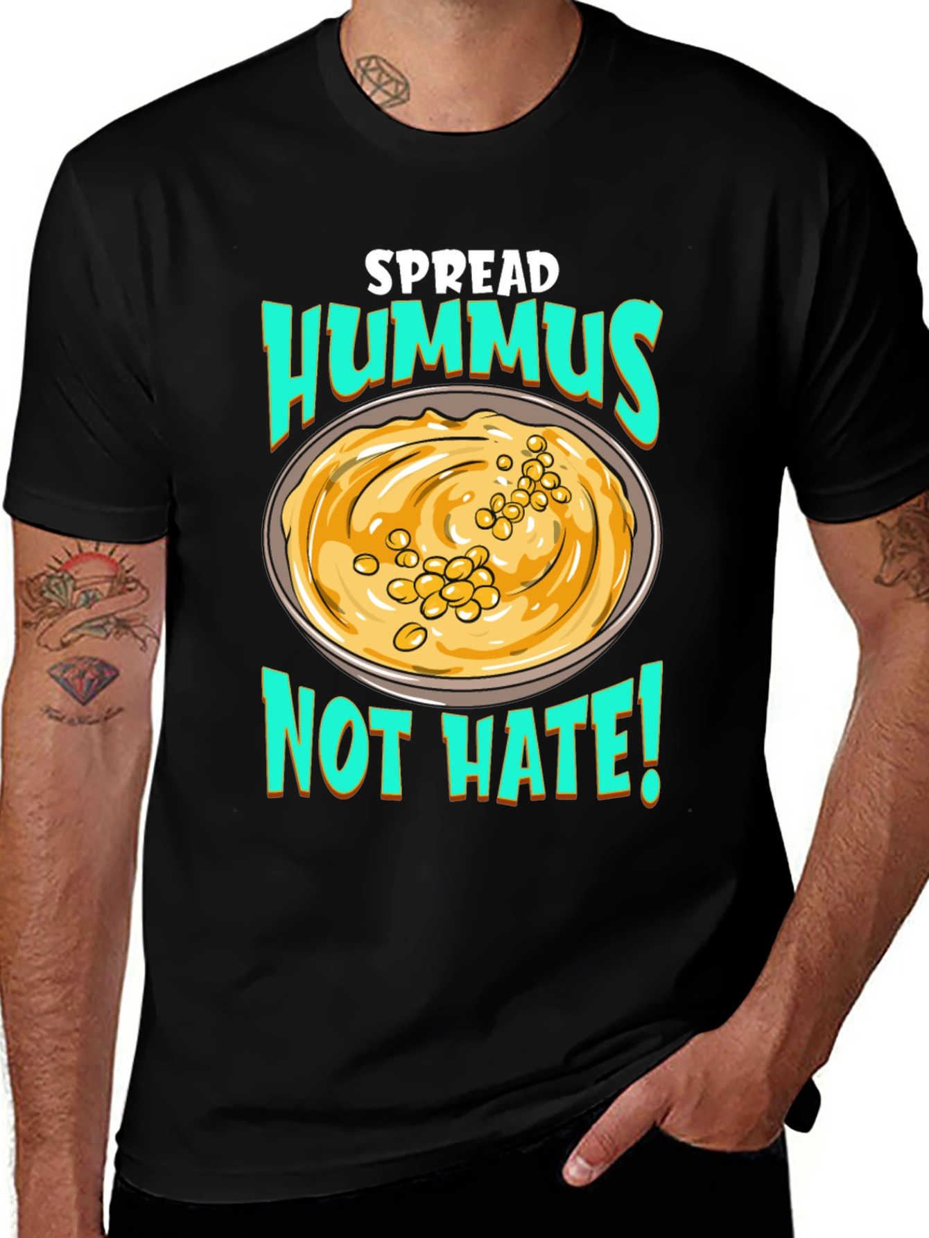 Spread Hummus Not Hate T-Shirt