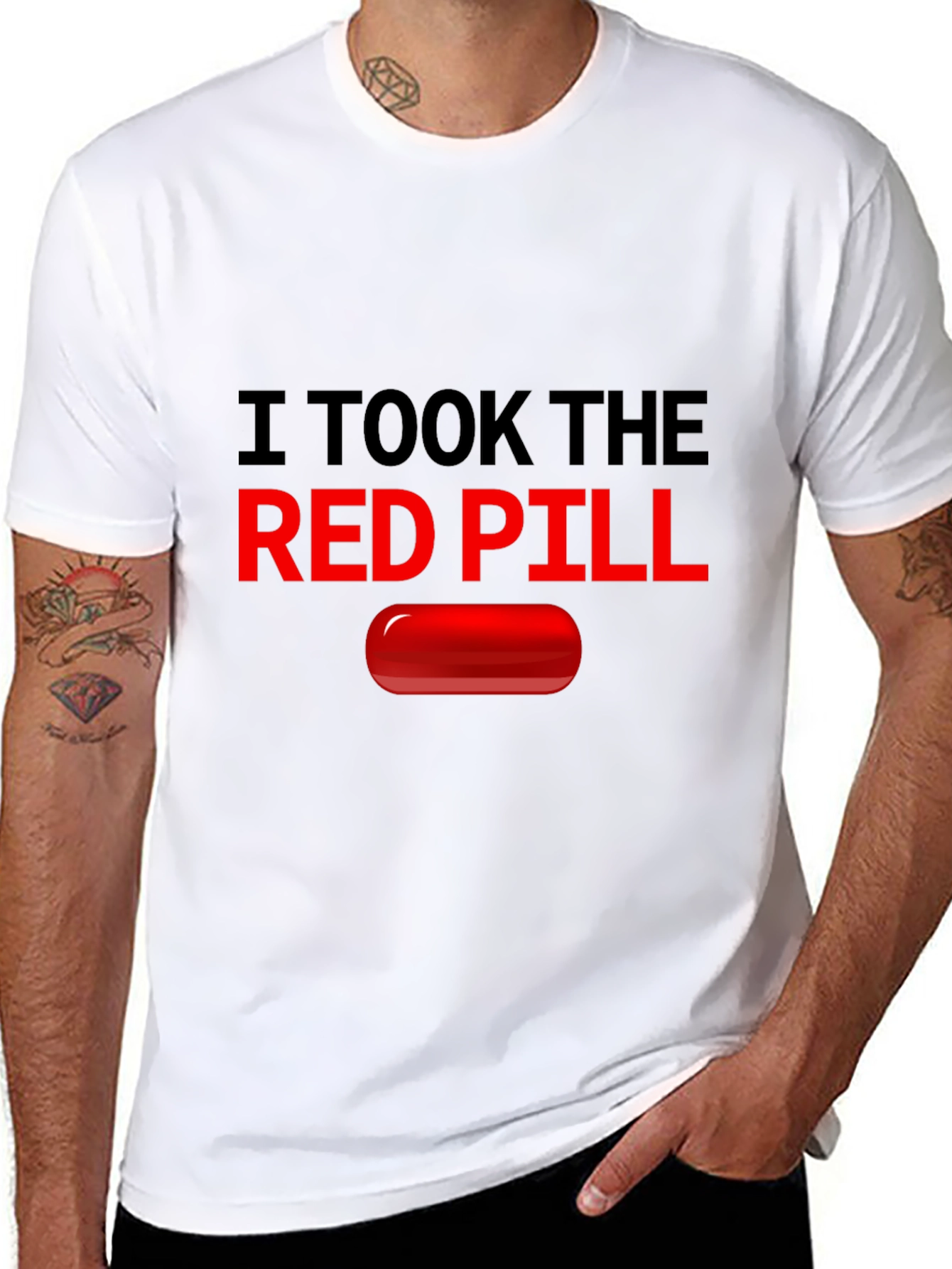 Red Pill T-Shirt - Truth Seeker Apparel