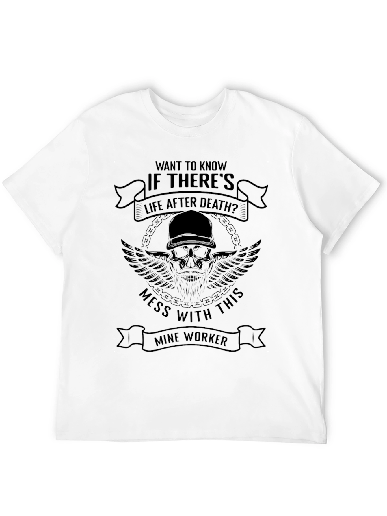 Mine Worker Graphic T-Shirt