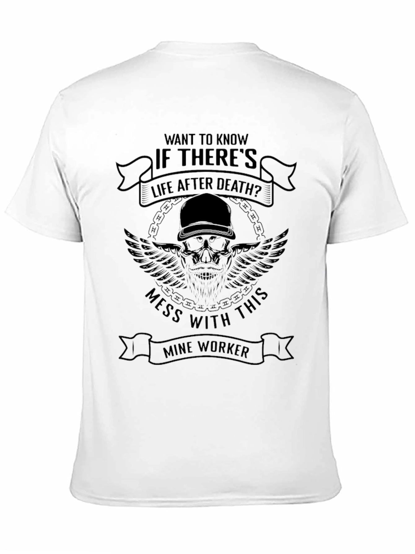 Mine Worker Graphic T-Shirt