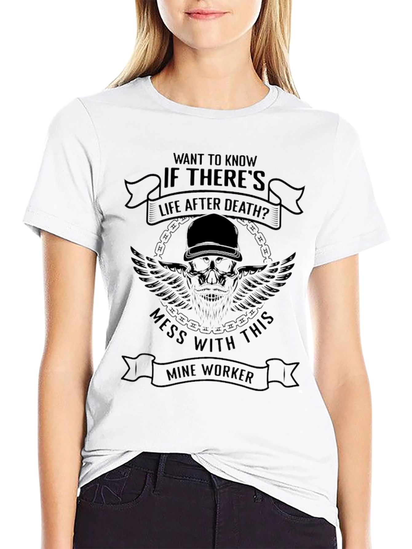 Mine Worker Graphic T-Shirt