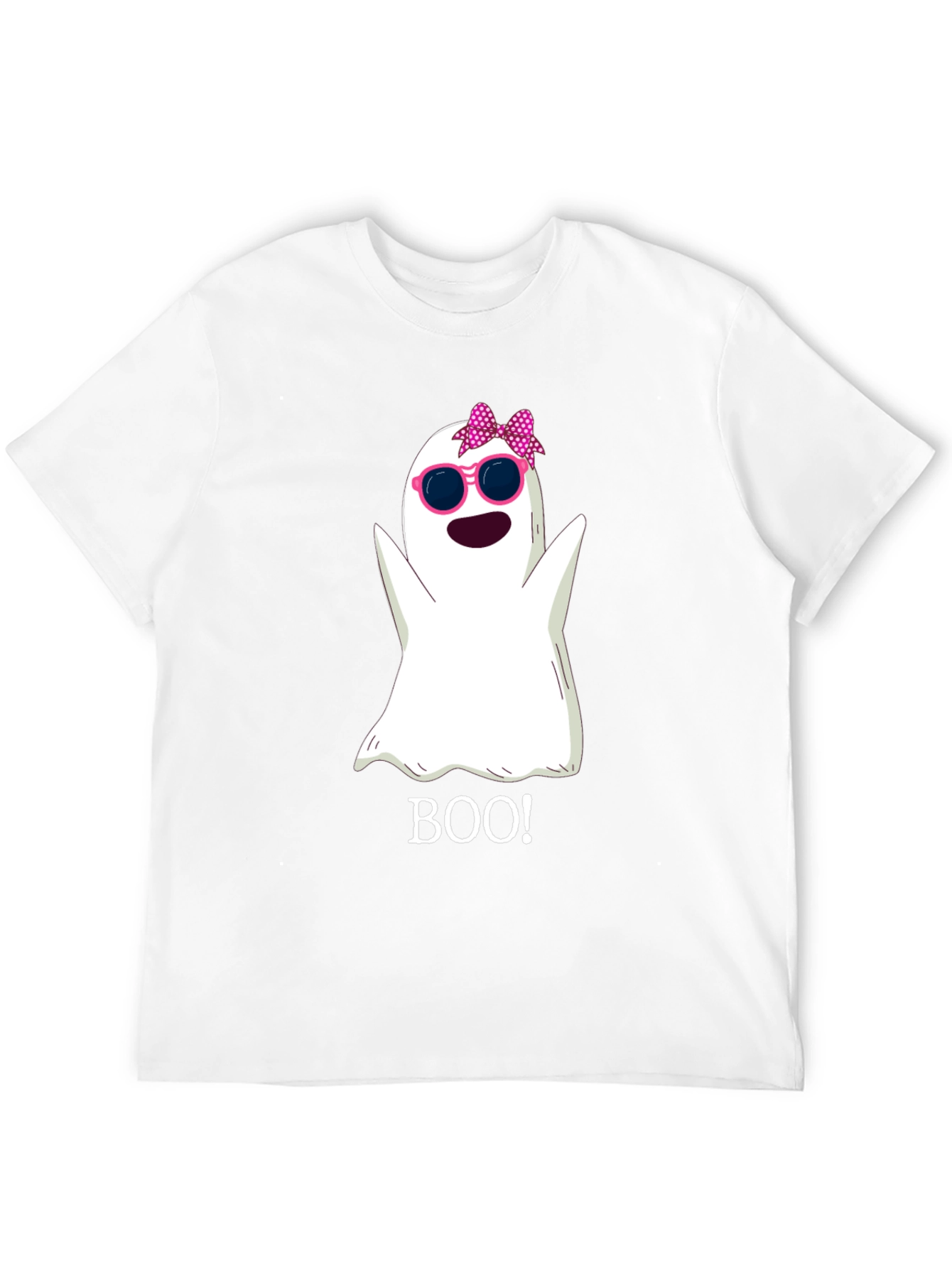 Spooky Cute Ghost Tee - Boo! Halloween Shirt