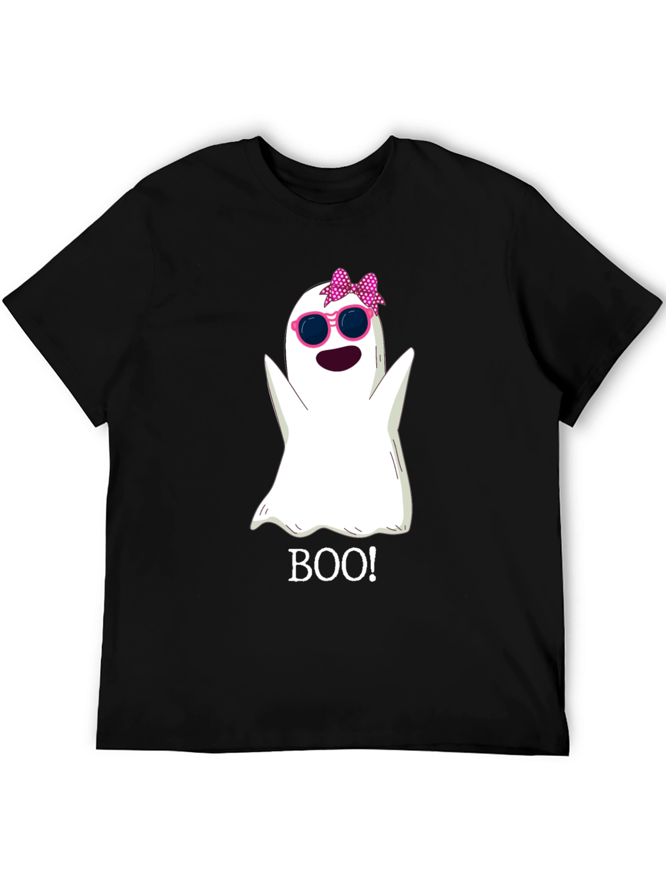 Spooky Cute Ghost Tee - Boo! Halloween Shirt