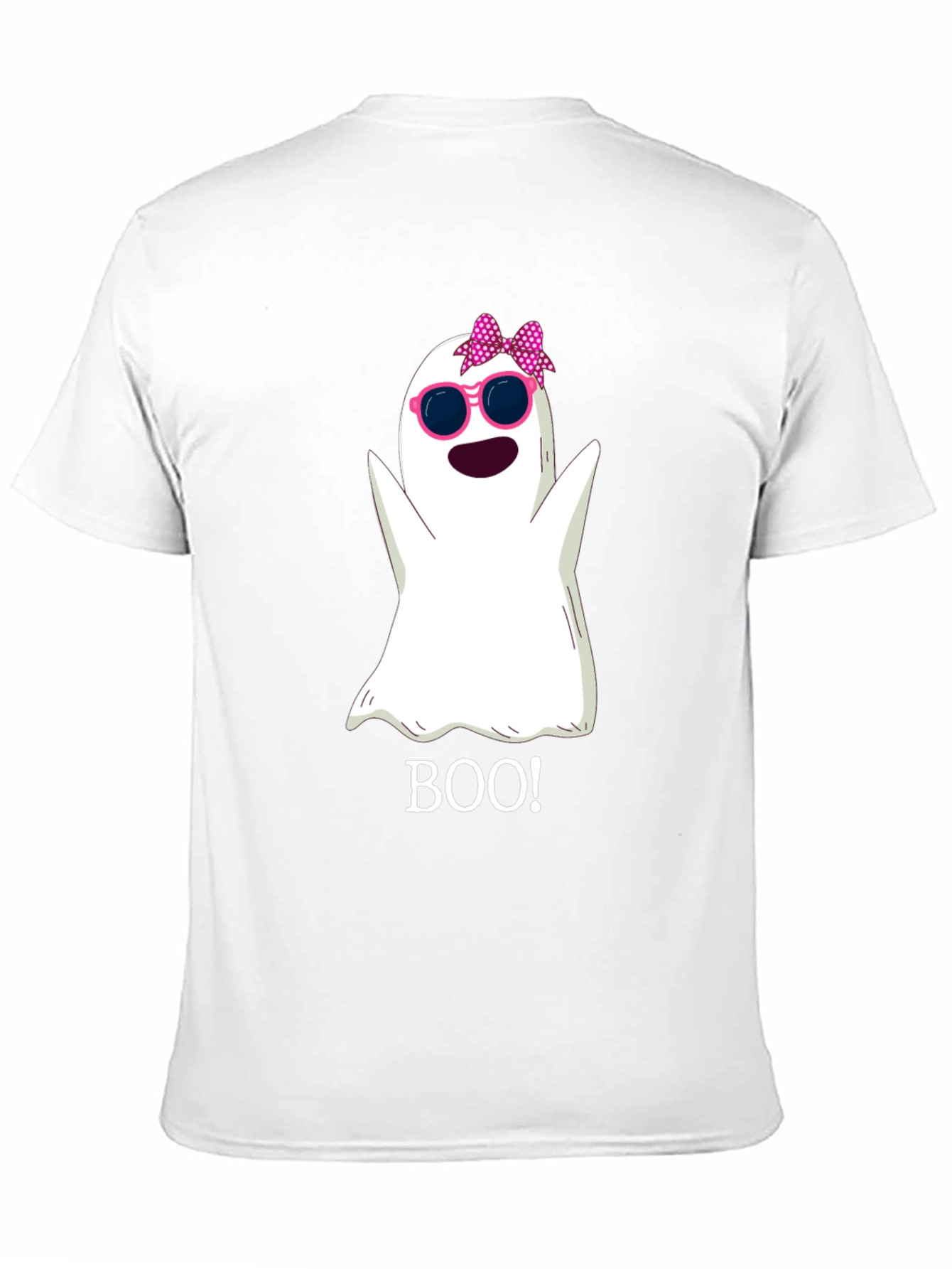 Spooky Cute Ghost Tee - Boo! Halloween Shirt