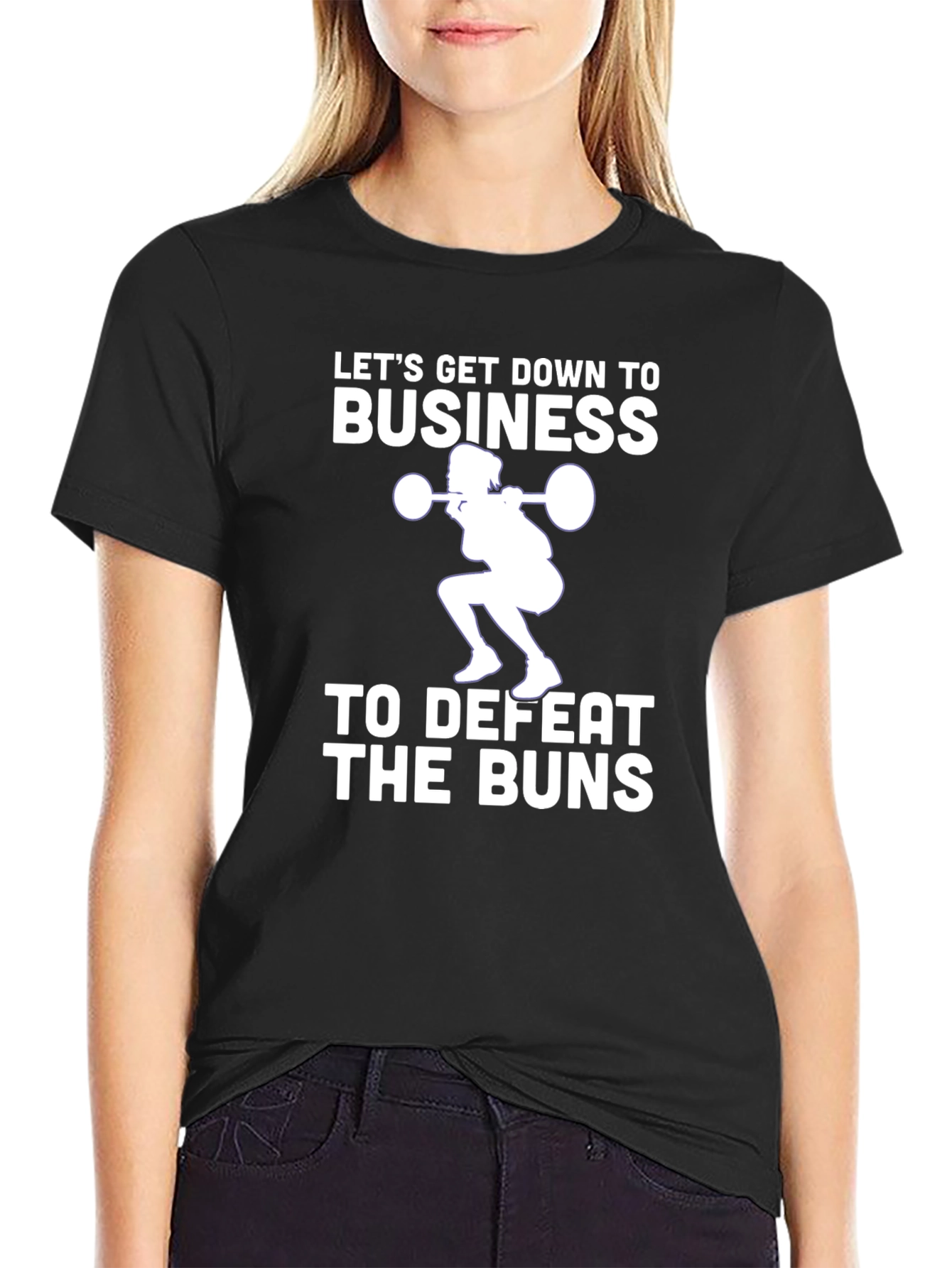Lets Get Down to Business Workout T-Shirt