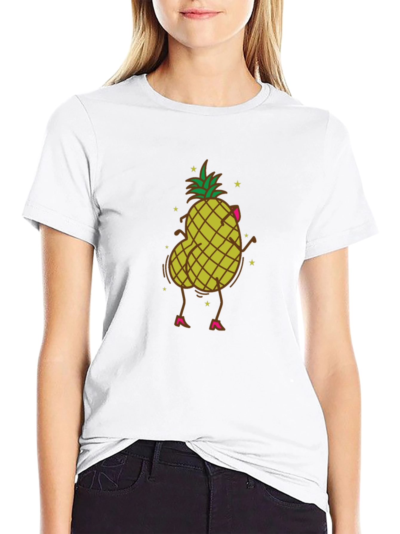 Funny Pineapple T-Shirt - Dance Queen Tee