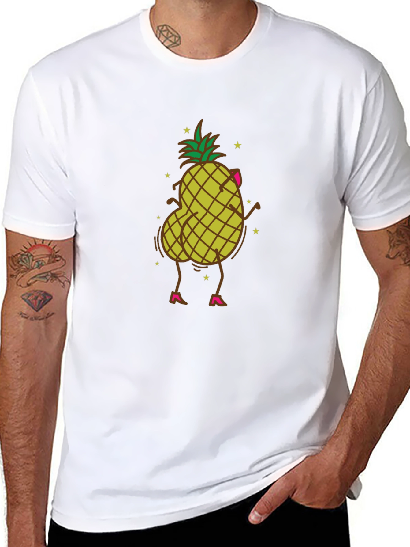 Funny Pineapple T-Shirt - Dance Queen Tee