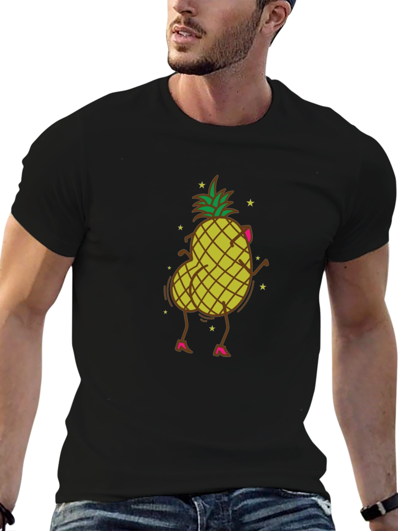 Funny Pineapple T-Shirt - Dance Queen Tee