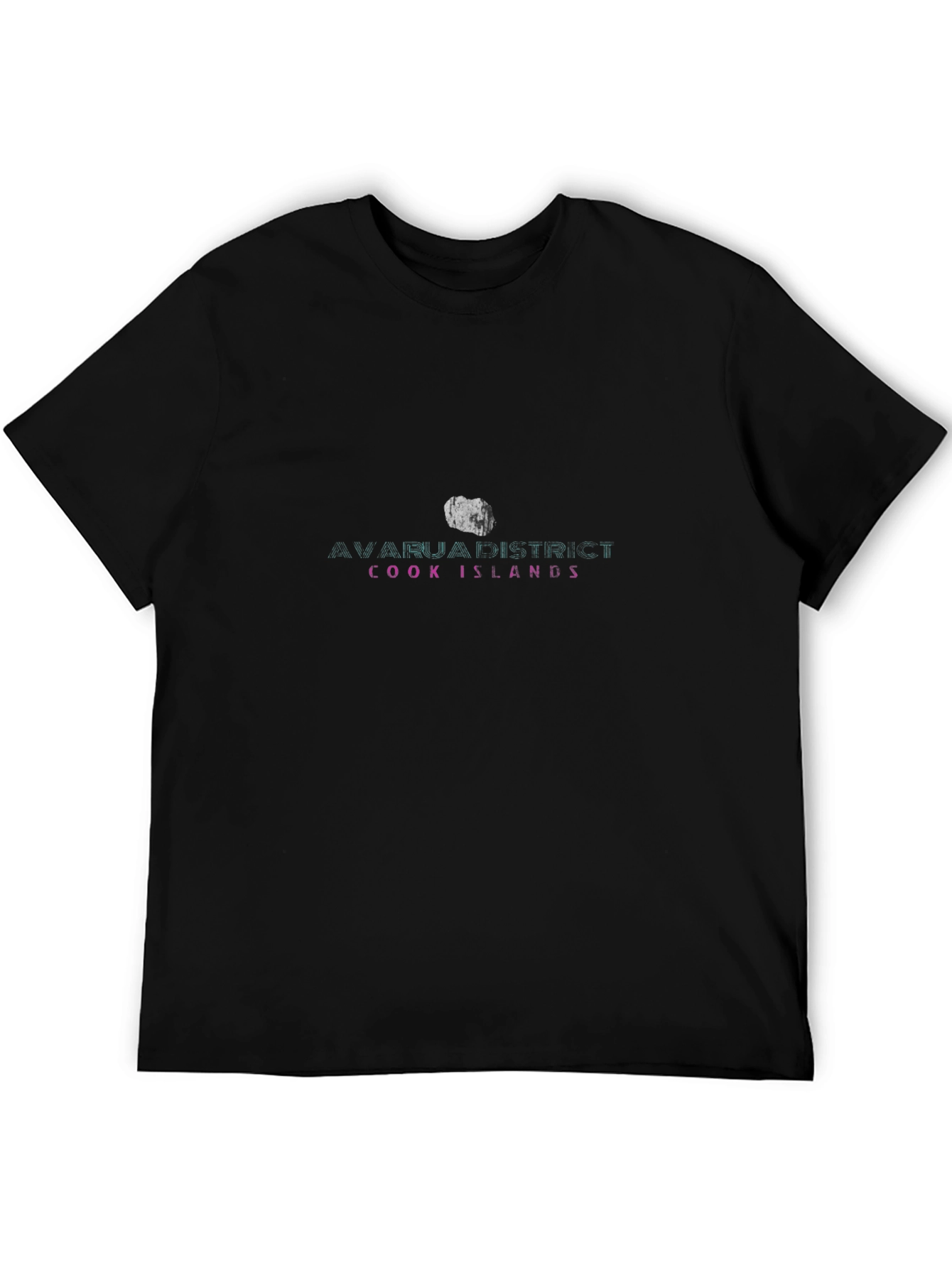 Avarua District Cook Islands Black Tee