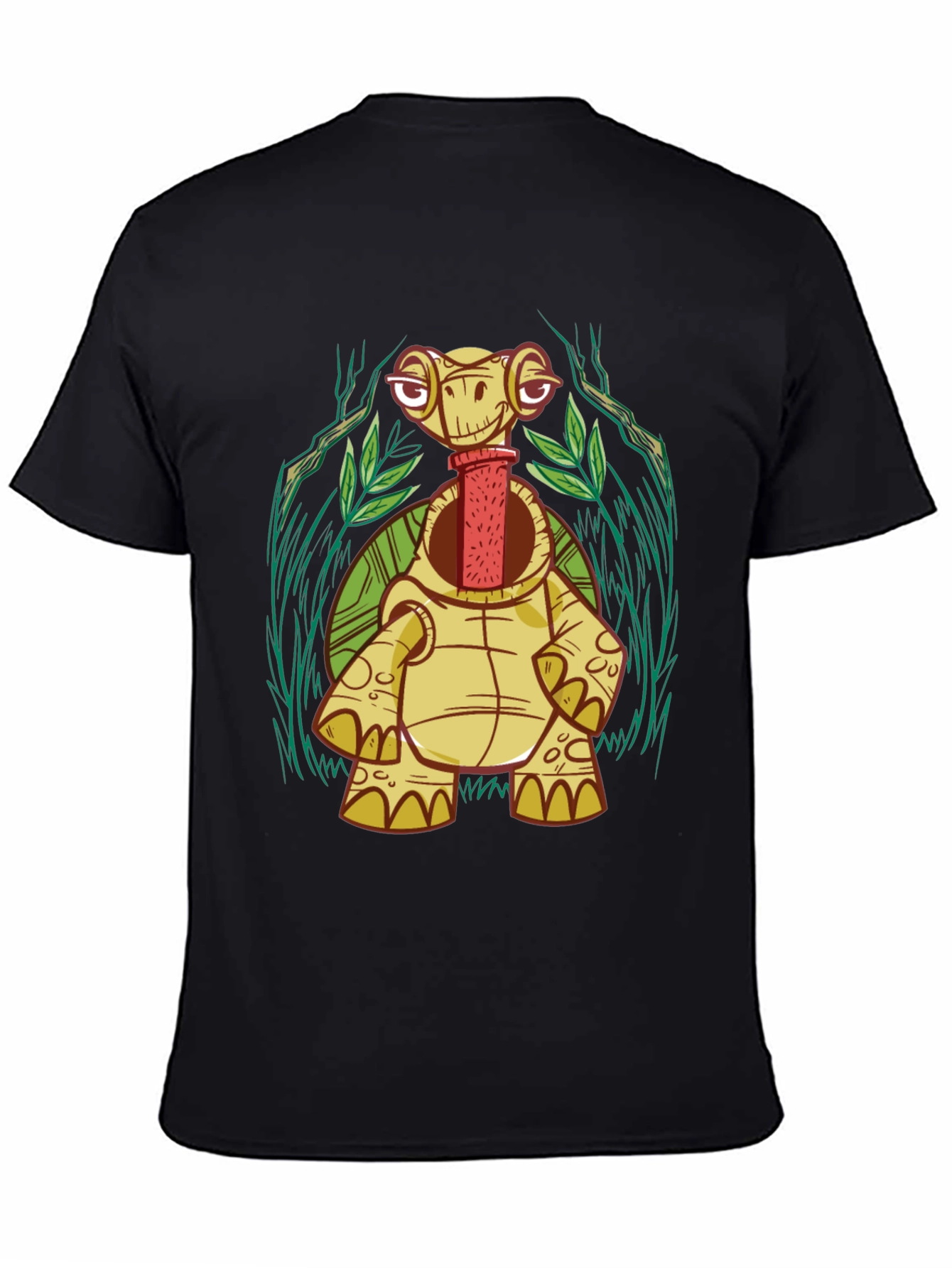Cartoon Turtle Graphic Tee - Unique Design