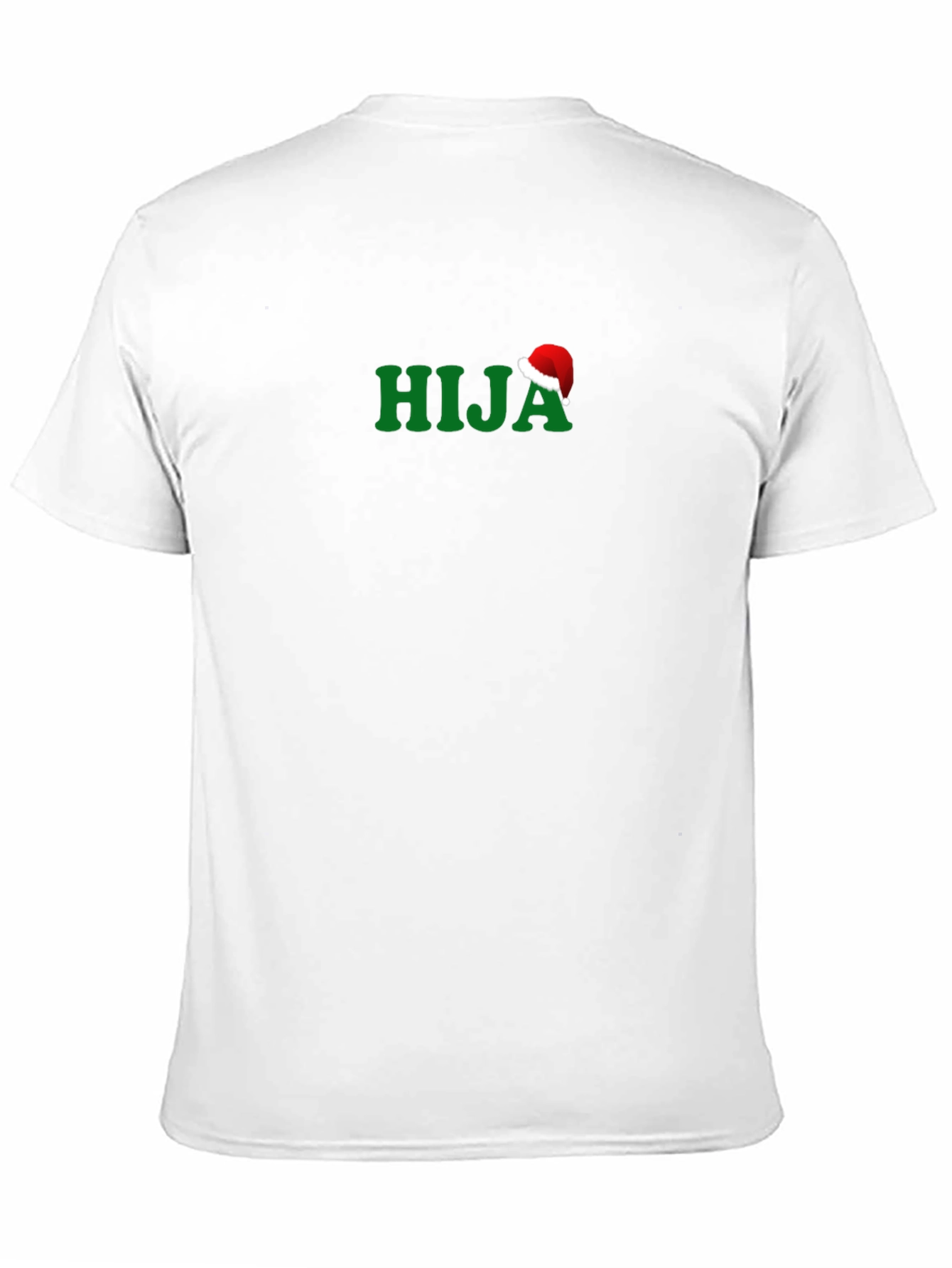 HIJA Christmas Santa Hat Graphic T-Shirt