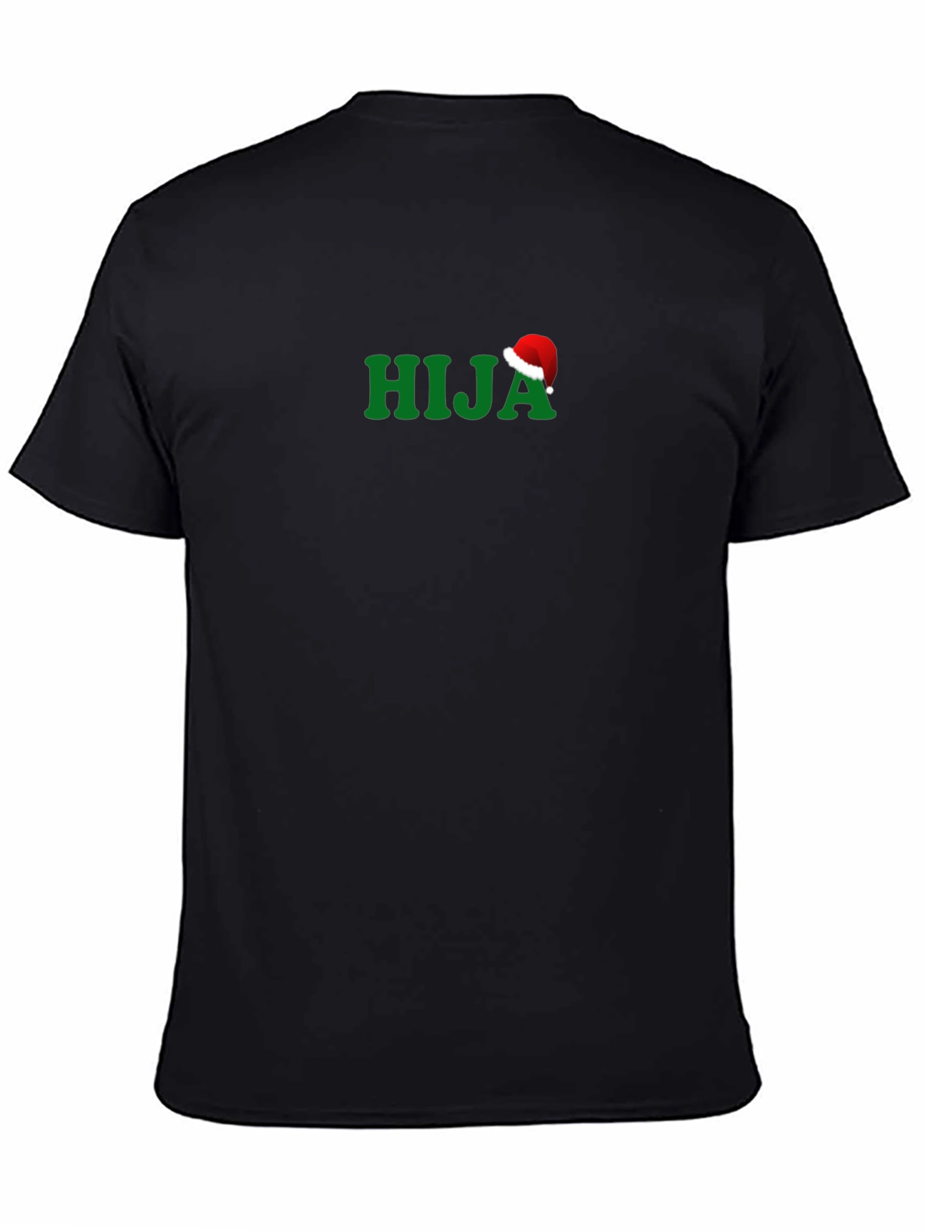 HIJA Christmas Santa Hat Graphic T-Shirt