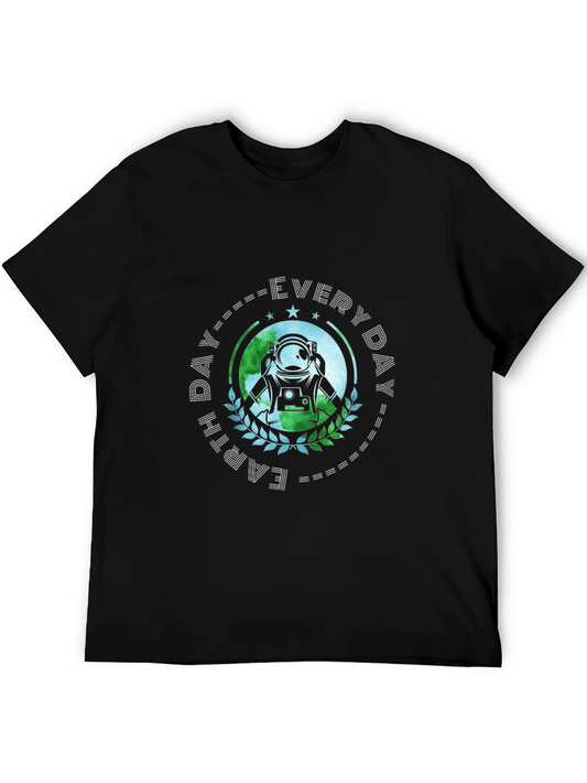 Everyday Earth Day T-Shirt - Astronaut Design