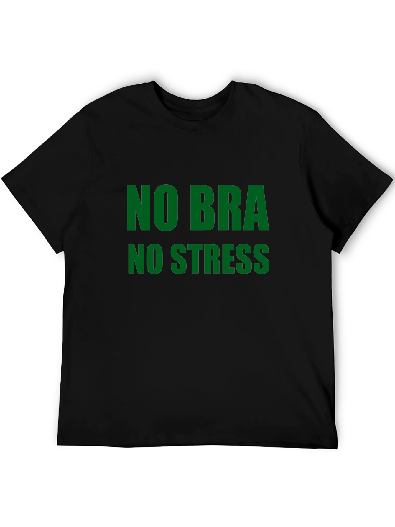 No Bra No Stress Graphic Tee - Relaxed Fit