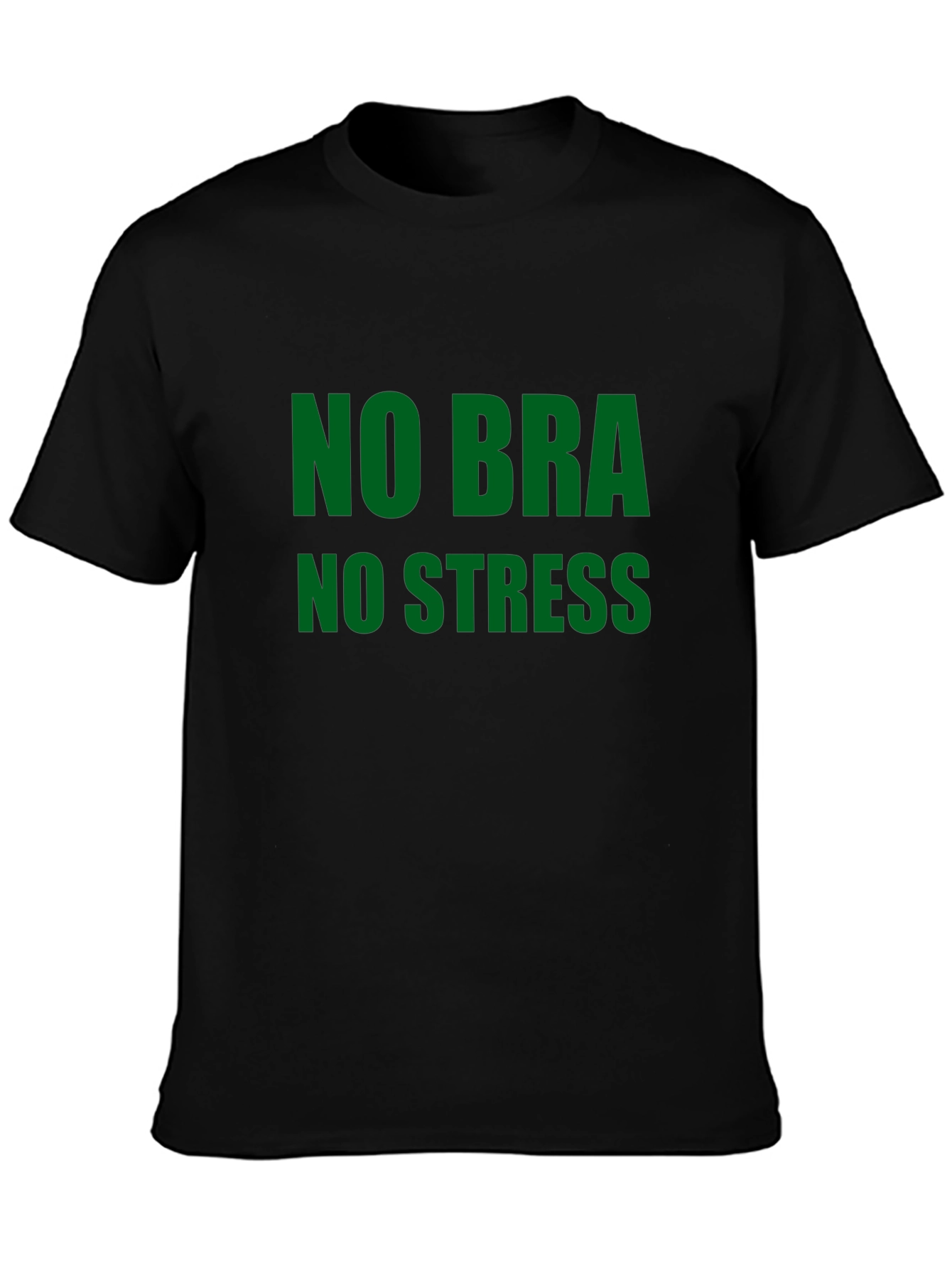 No Bra No Stress Graphic Tee - Relaxed Fit