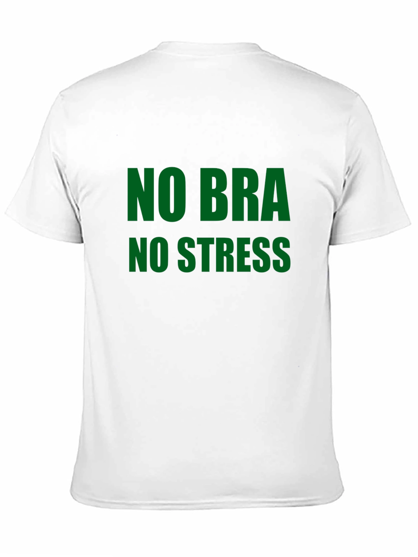 No Bra No Stress Graphic Tee - Relaxed Fit