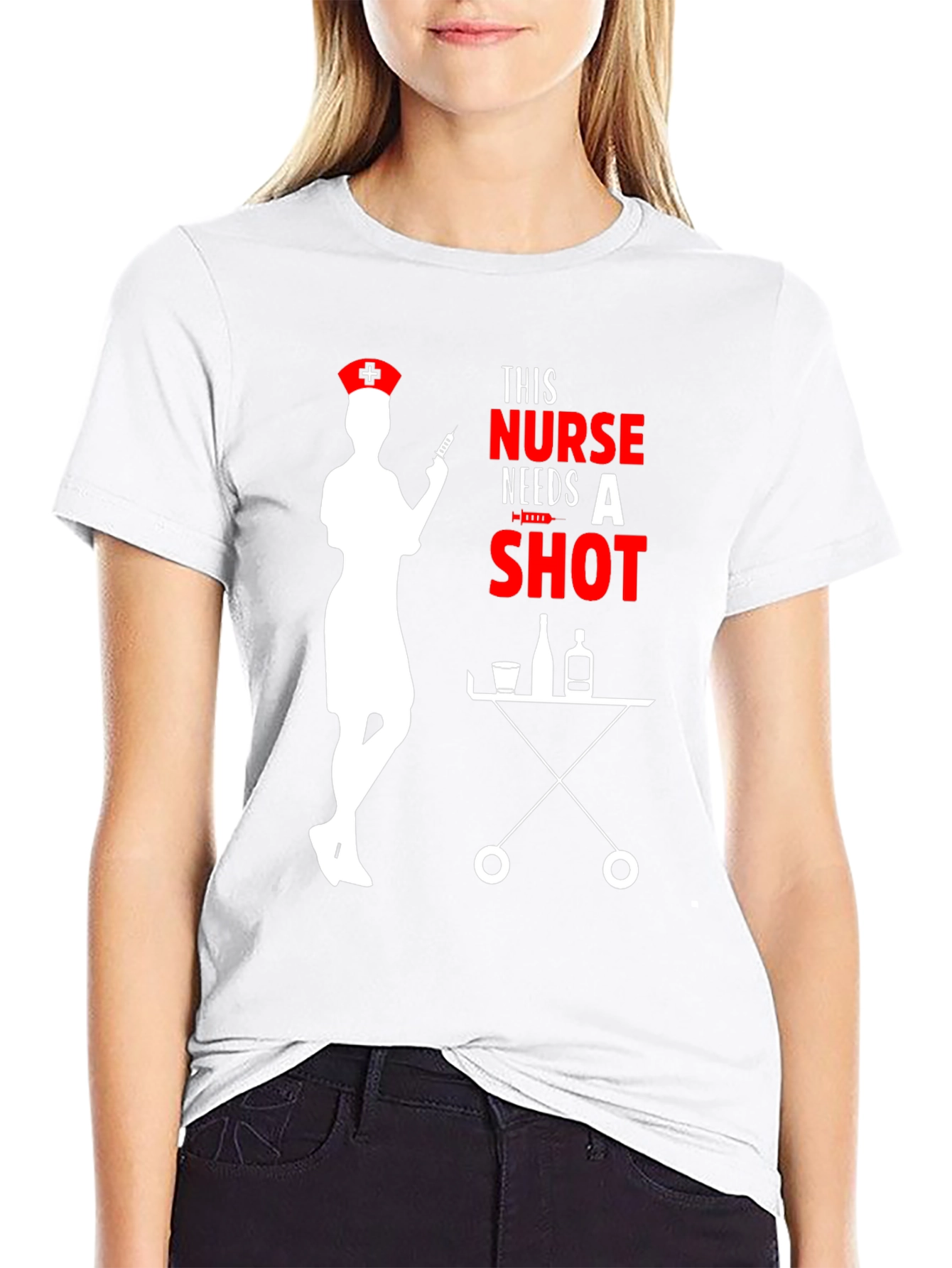 Nurse Needs A Shot Graphic T-Shirt