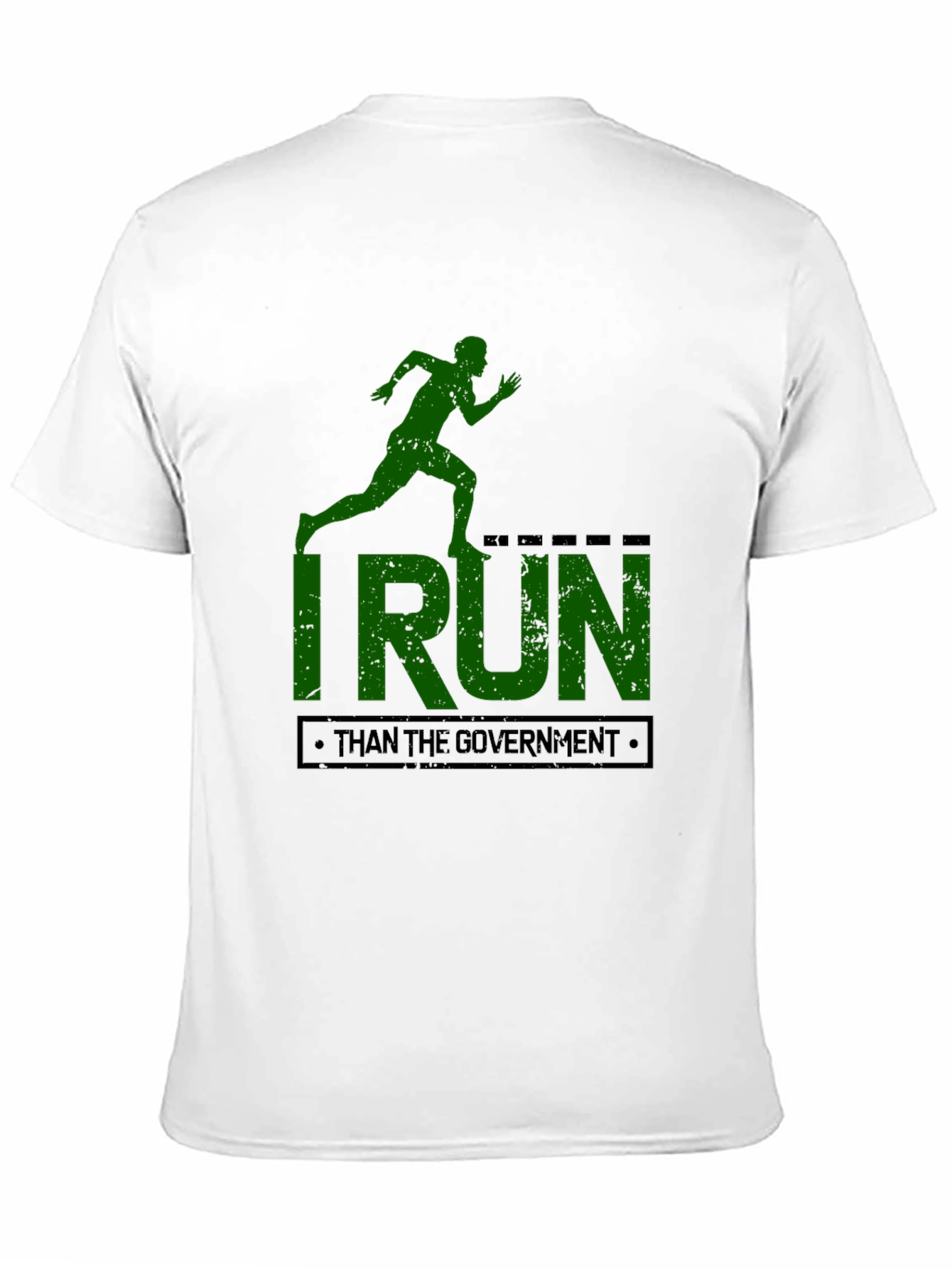 I Run Faster Than The Government T-Shirt