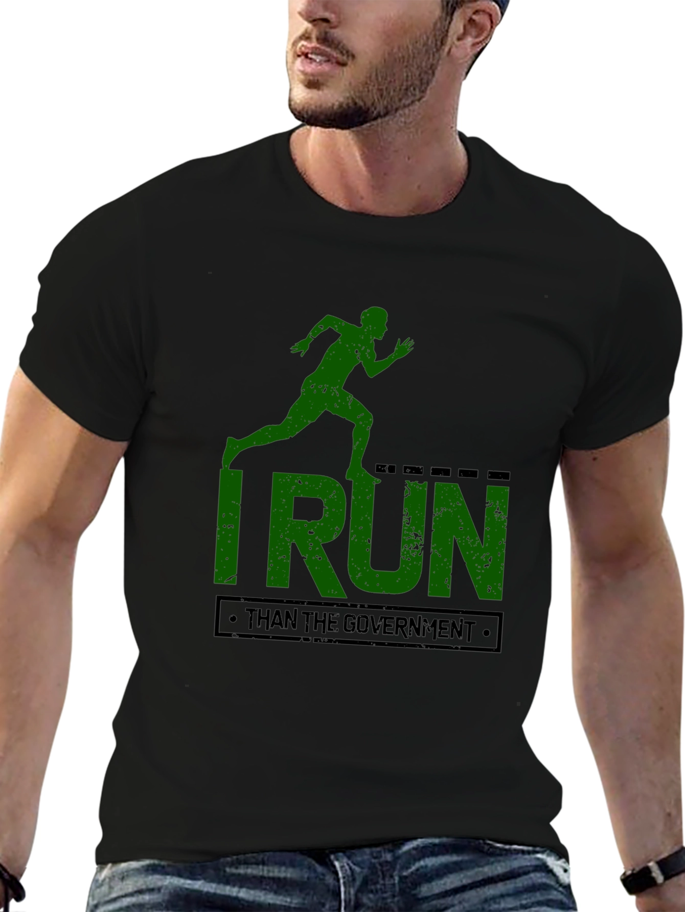 I Run Faster Than The Government T-Shirt