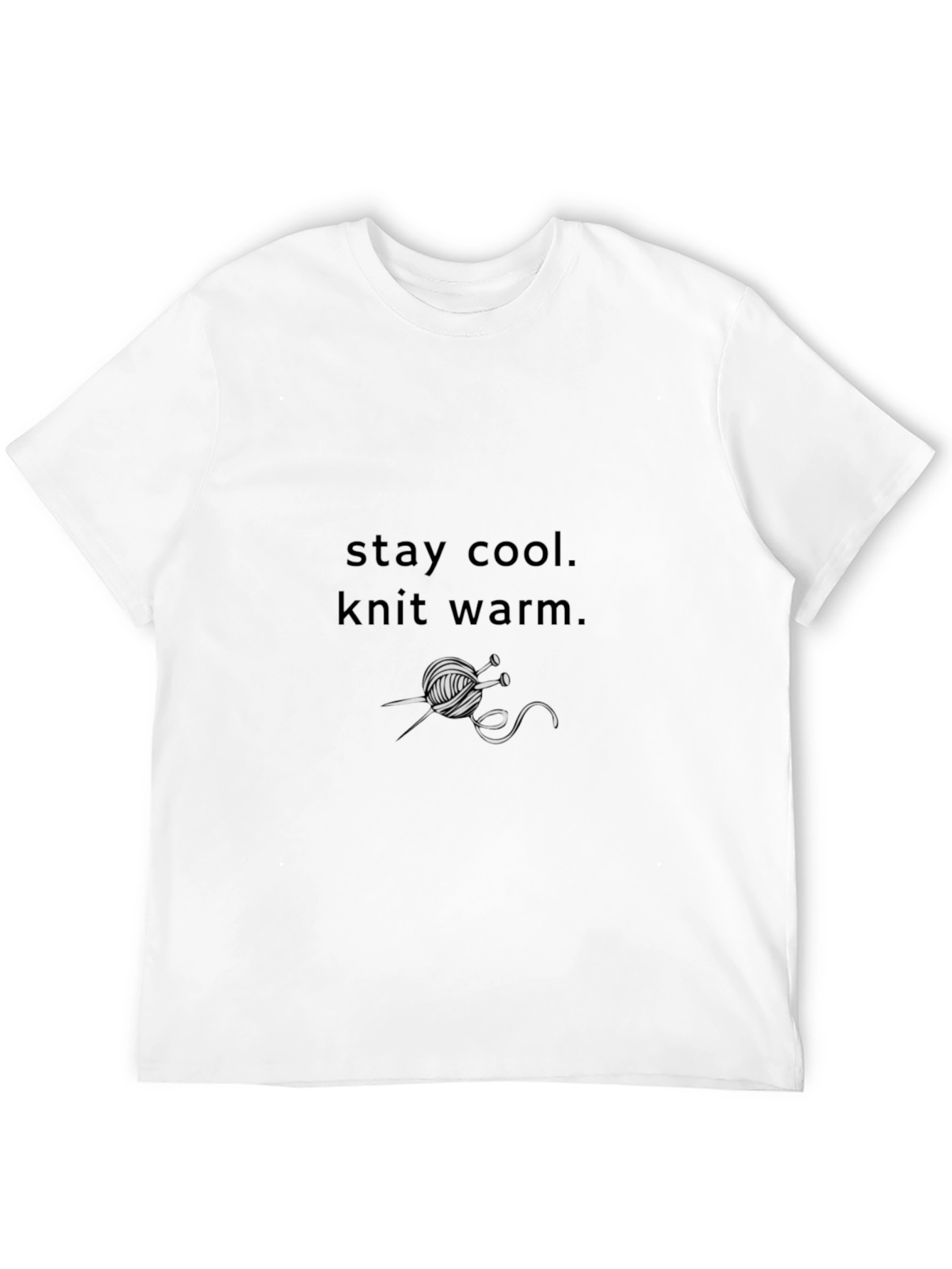 Stay Cool Knit Warm Graphic Tee