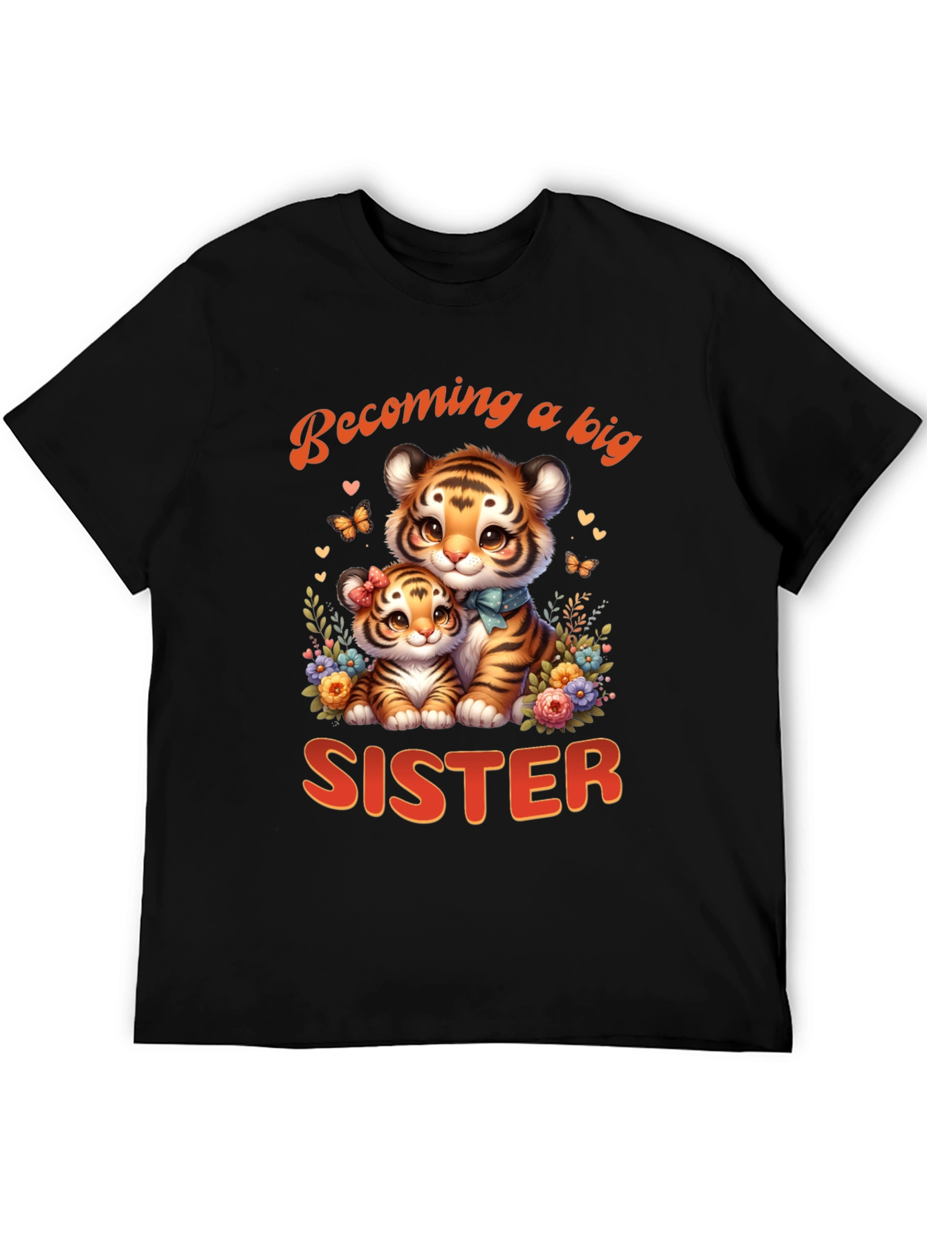 Becoming a Big Sister Tiger Tee