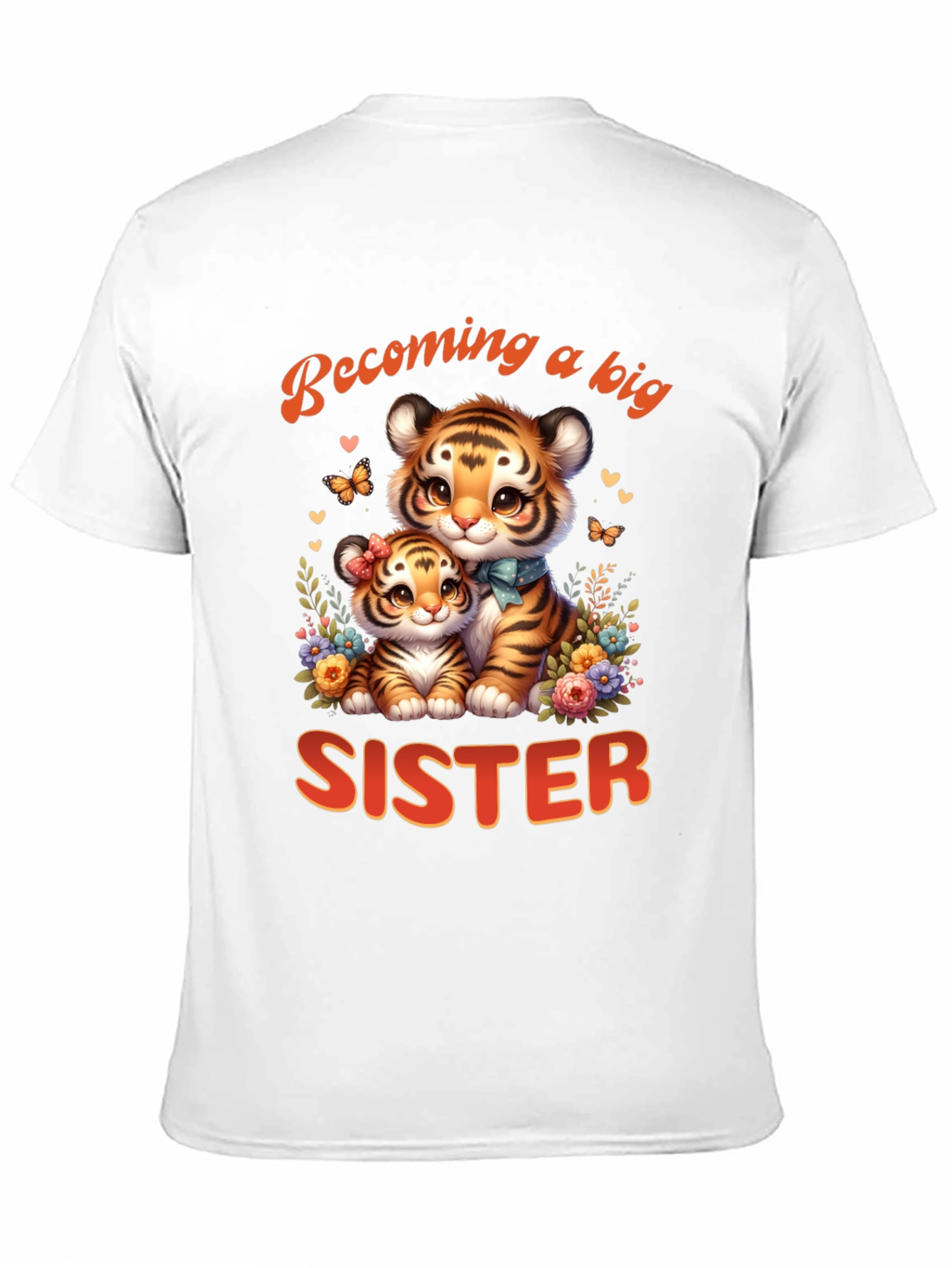 Becoming a Big Sister Tiger Tee