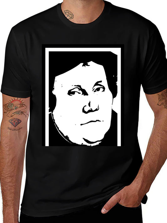 Martin Luther Graphic Tee - Black Unisex T-Shirt