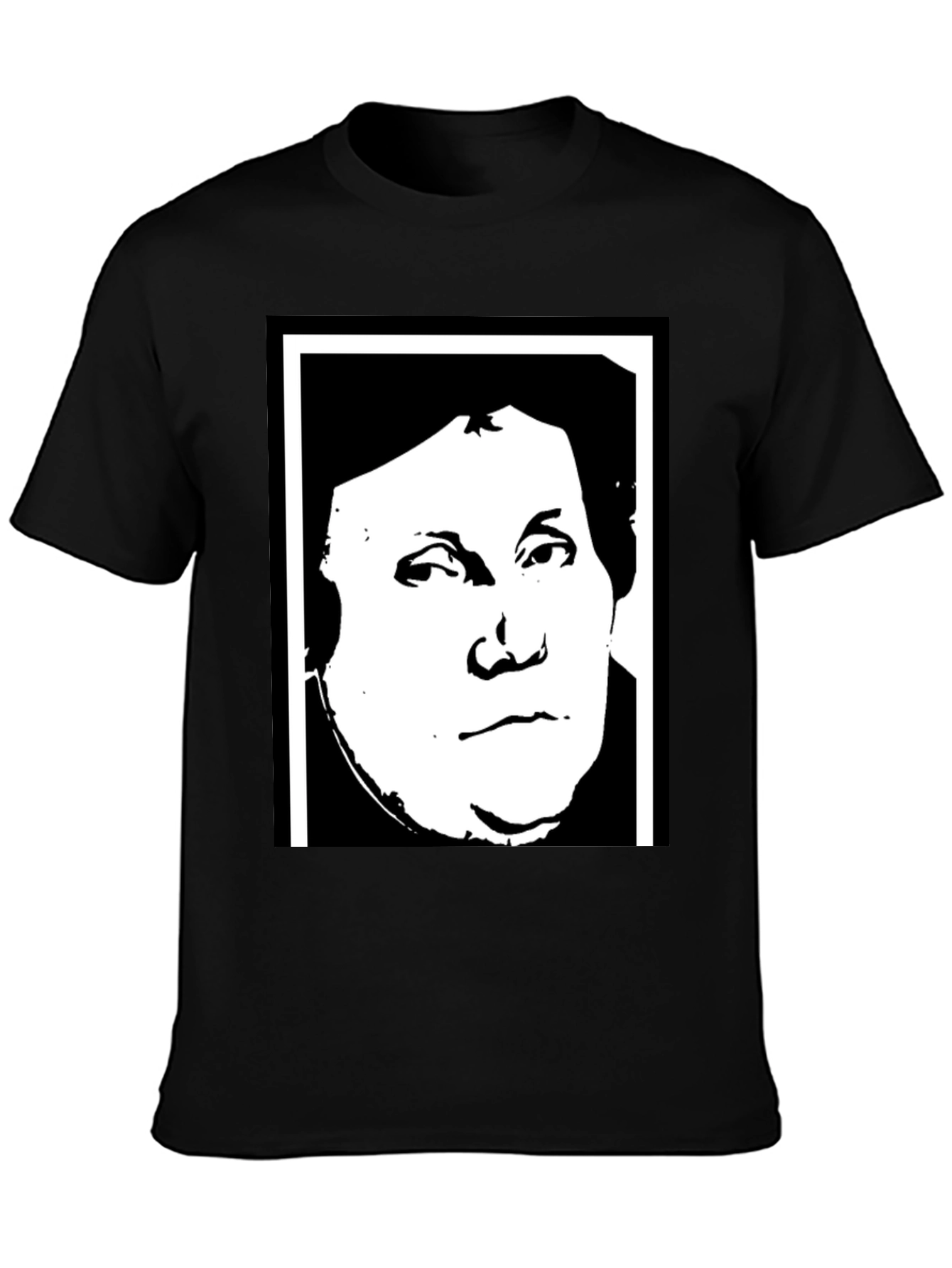Martin Luther Graphic Tee - Black Unisex T-Shirt
