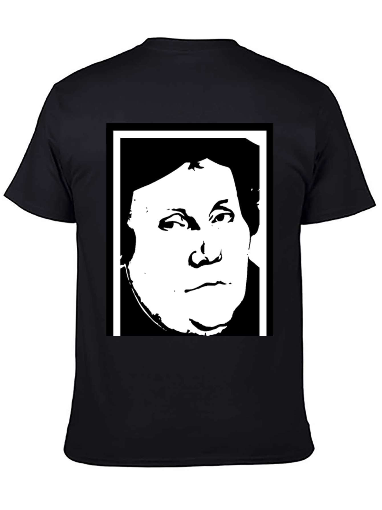 Martin Luther Graphic Tee - Black Unisex T-Shirt
