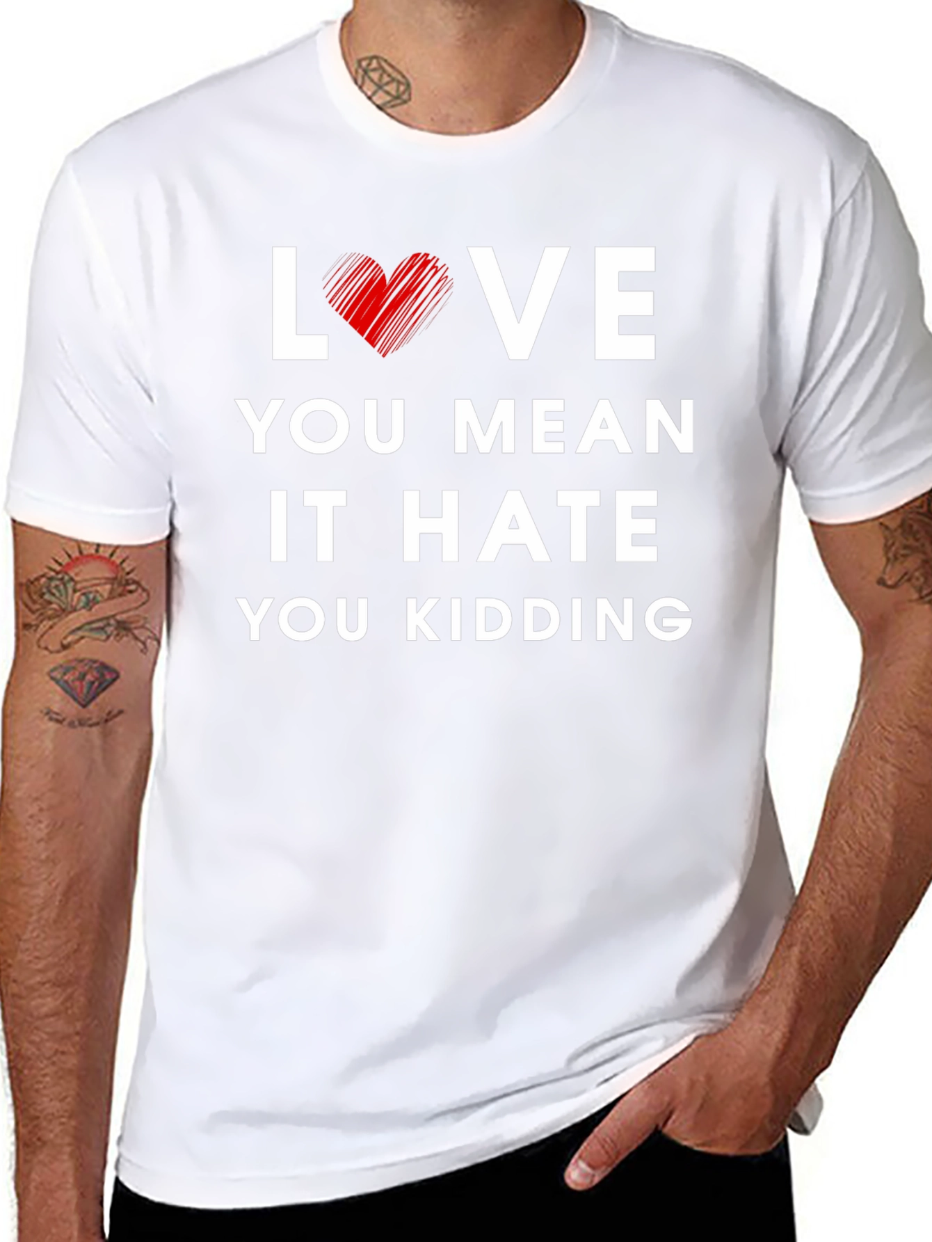 Love You Mean It Graphic Tee