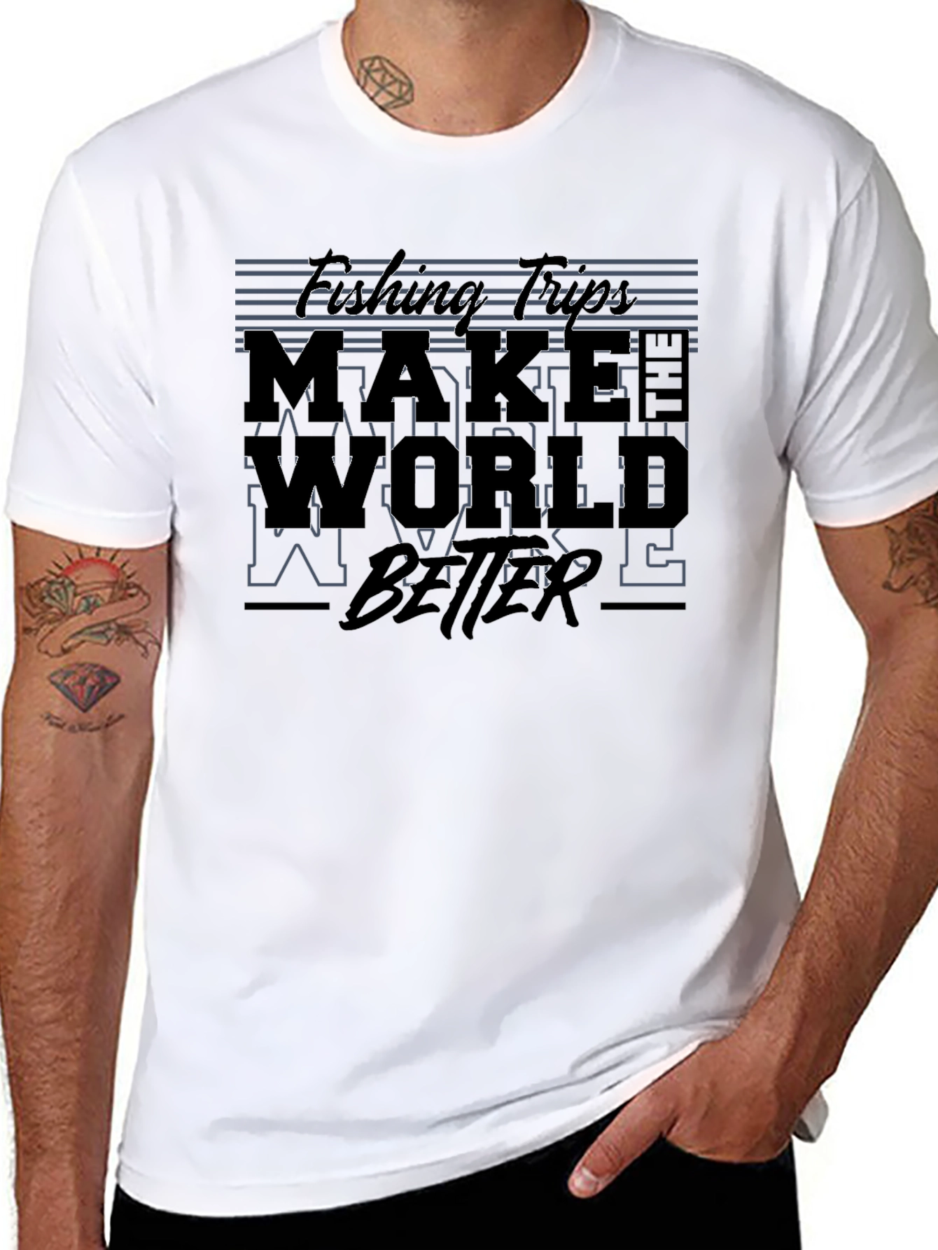 Make The World Better Graphic Tee