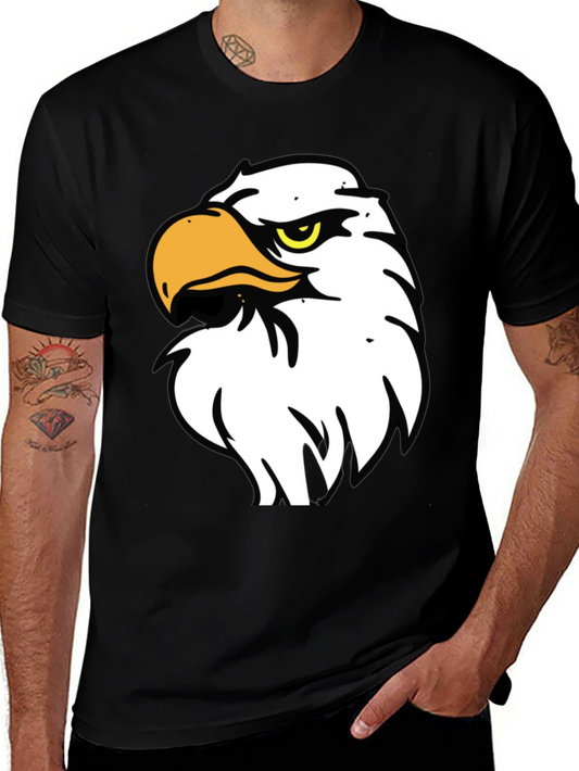 Bold Eagle Graphic Black T-Shirt