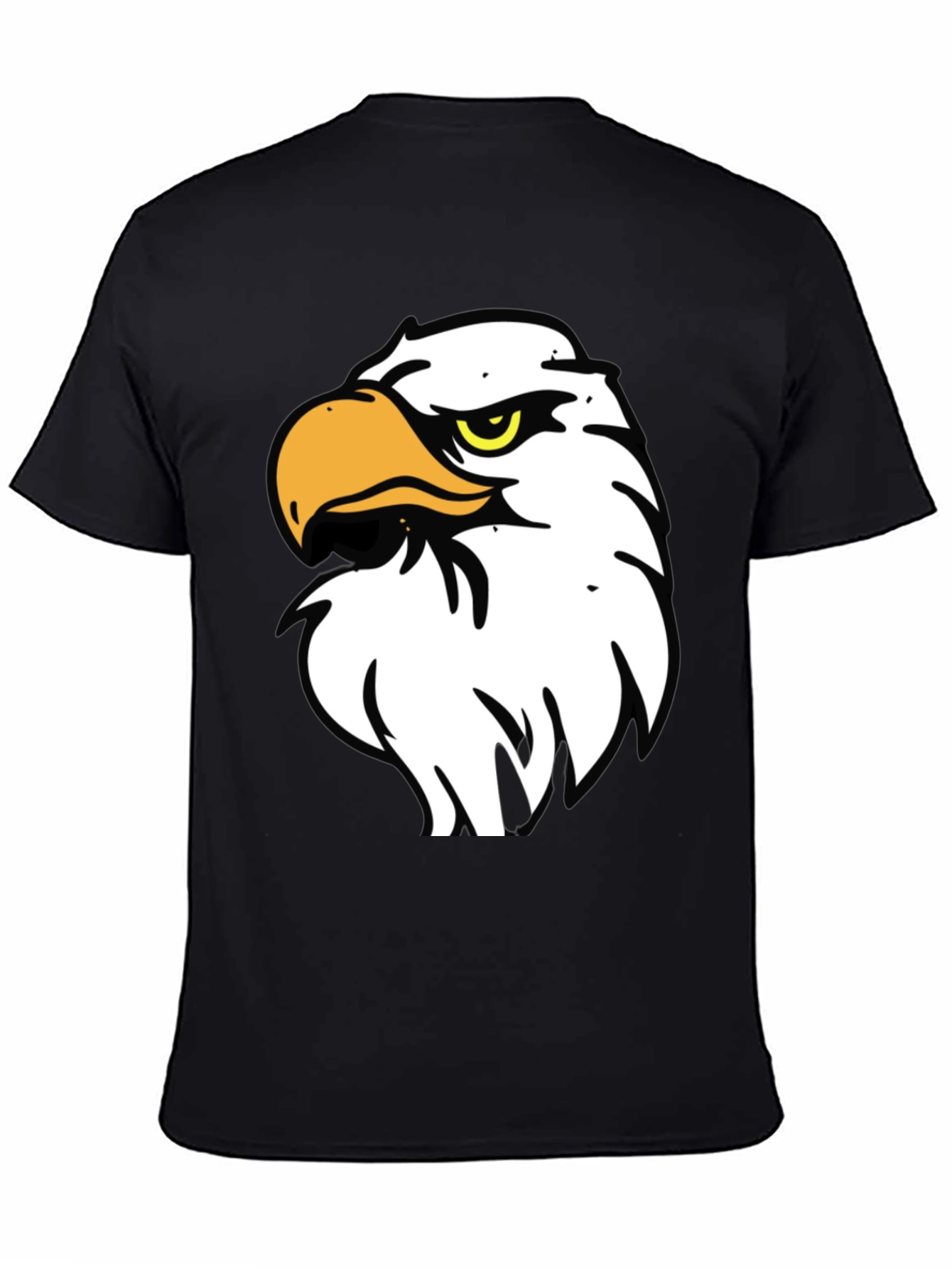 Bold Eagle Graphic Black T-Shirt