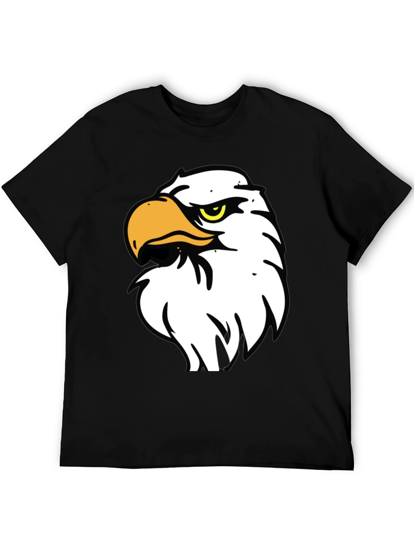 Bold Eagle Graphic Black T-Shirt