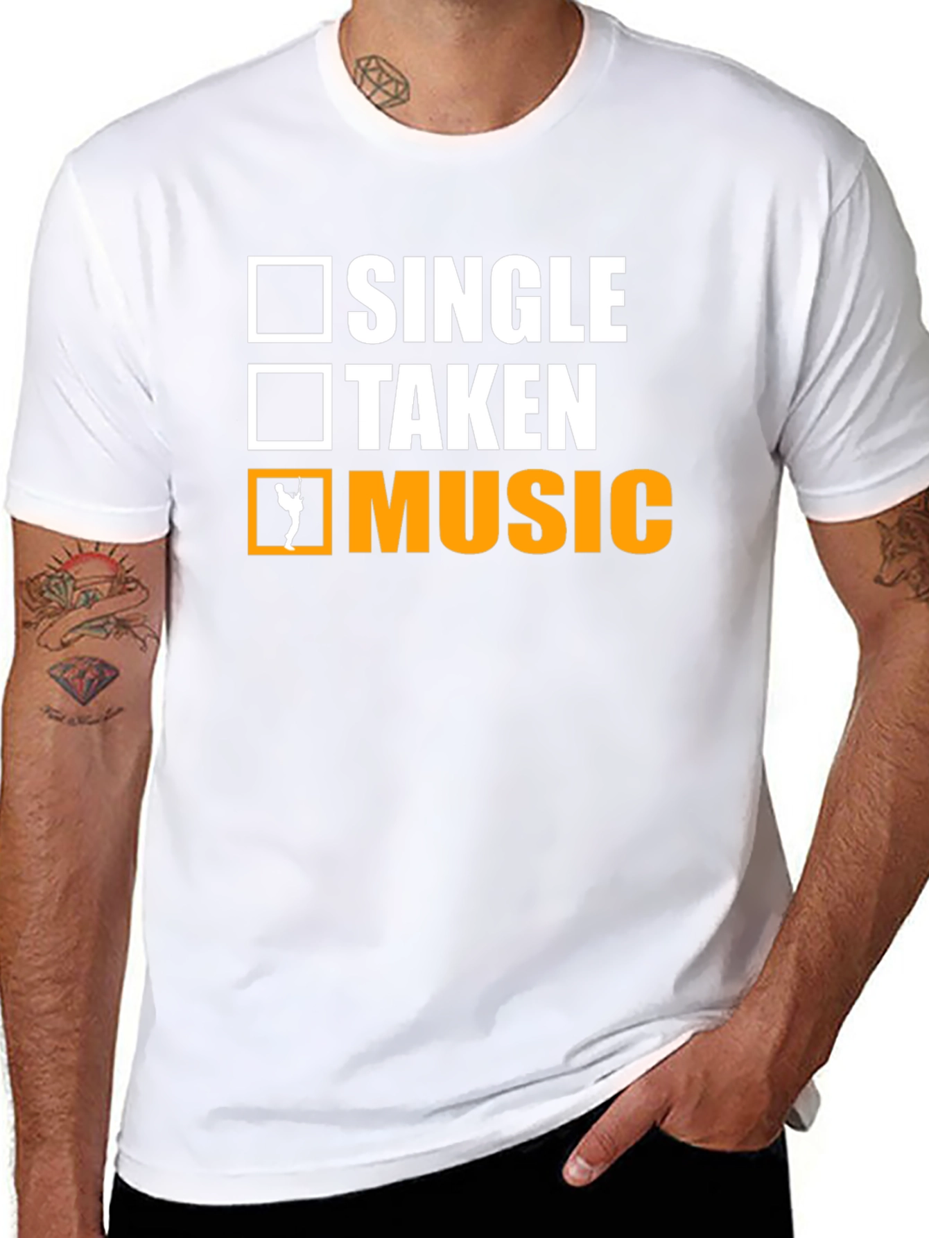 Music Lover T-Shirt - Single Taken Music