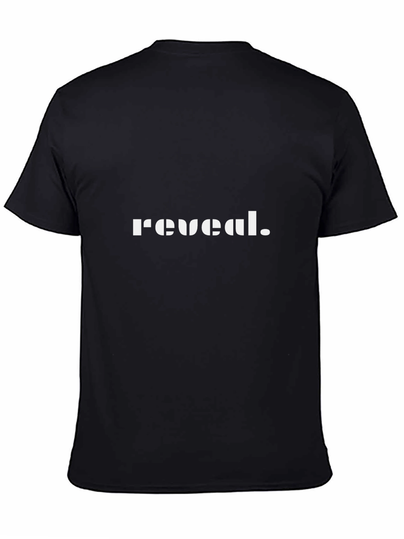 Reveal Black T-Shirt for Men