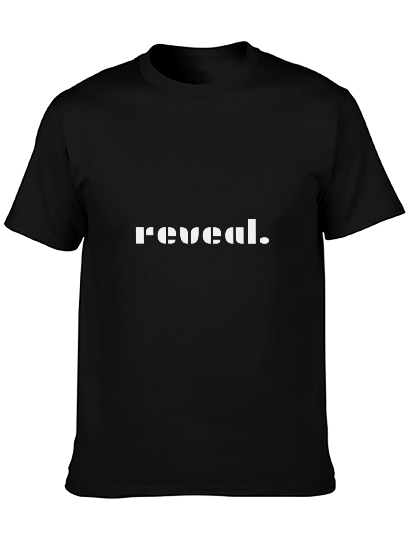 Reveal Black T-Shirt for Men