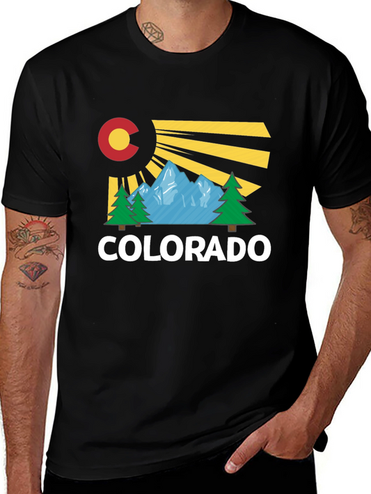 Colorado Graphic T-Shirt - Black