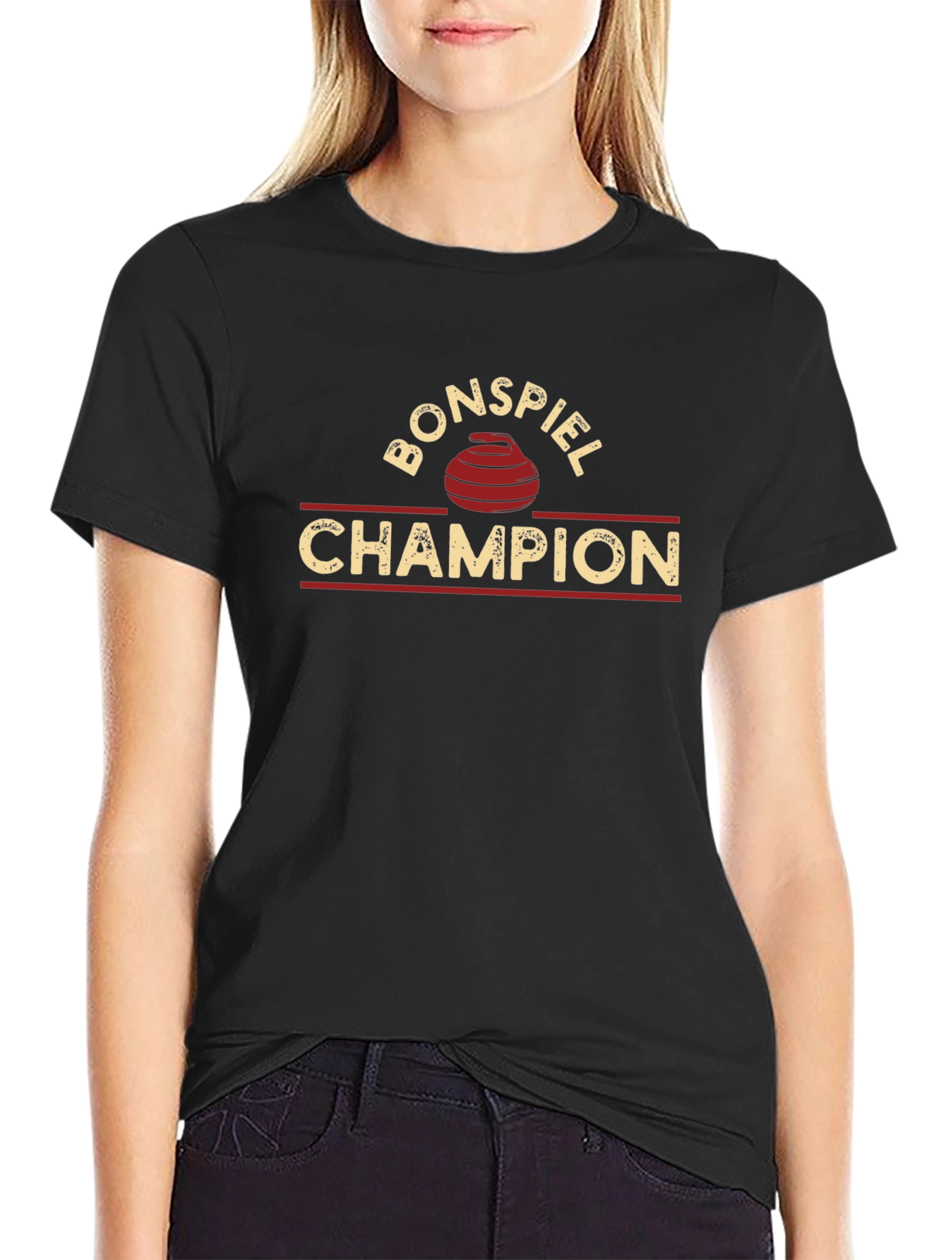 Bonspiel Champion Graphic Tee - Curling Fan Apparel