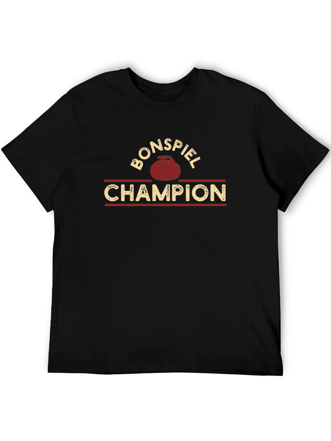 Bonspiel Champion Graphic Tee - Curling Fan Apparel