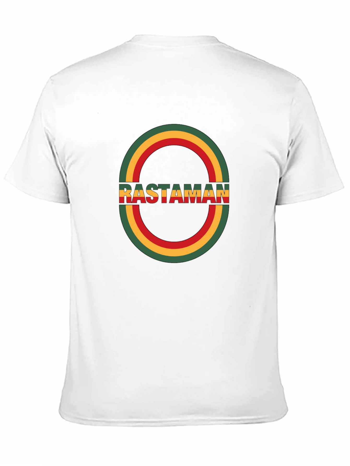 Rastaman Black T-Shirt - Reggae Style