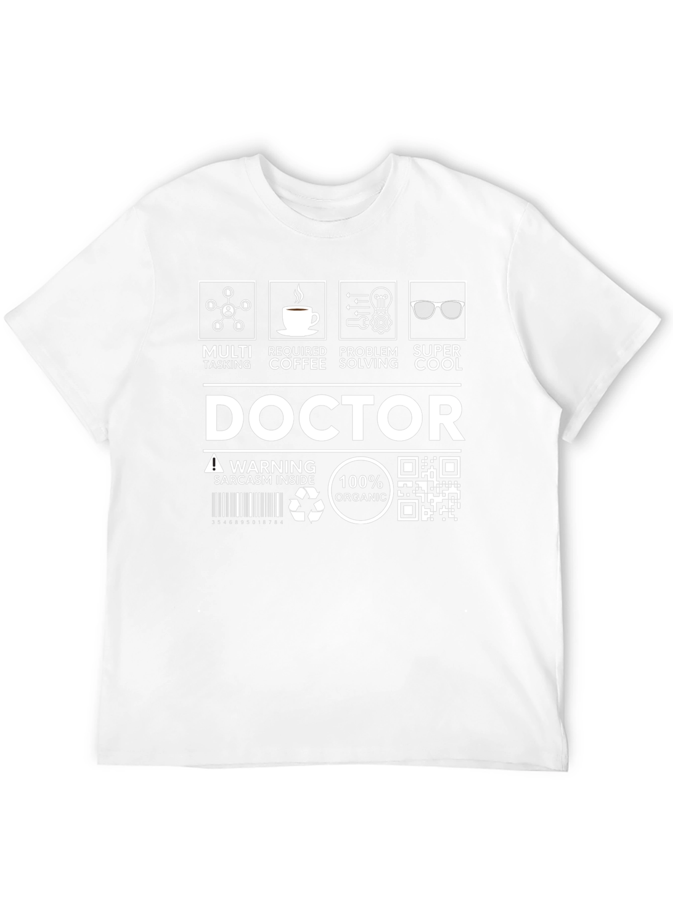 Doctor Multitasking Coffee Lover T-Shirt