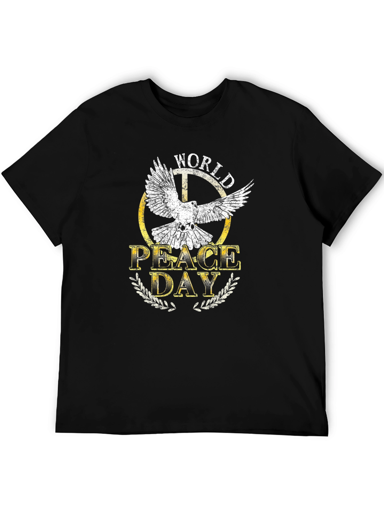 World Peace Day Dove Graphic T-Shirt