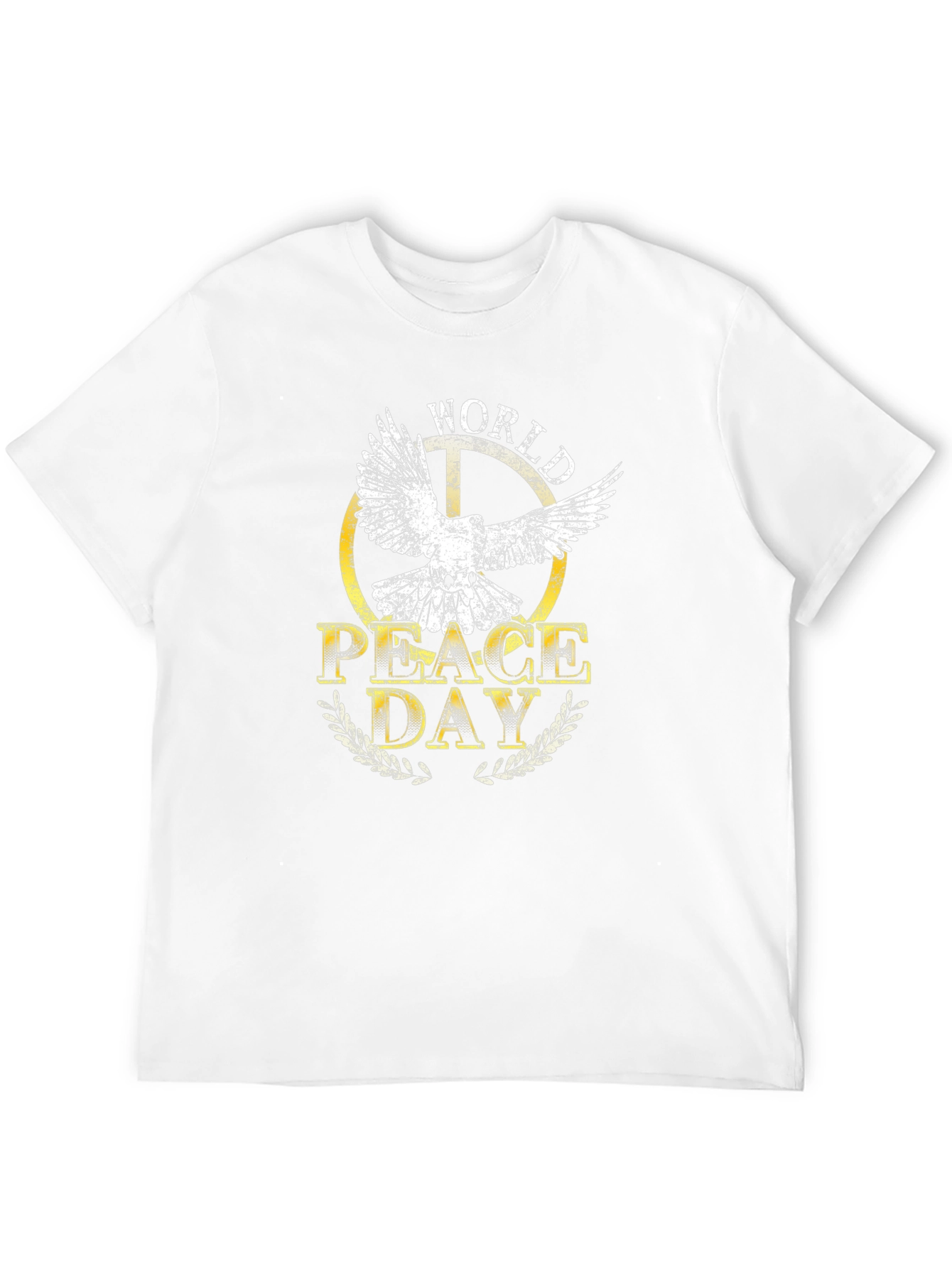 World Peace Day Dove Graphic T-Shirt
