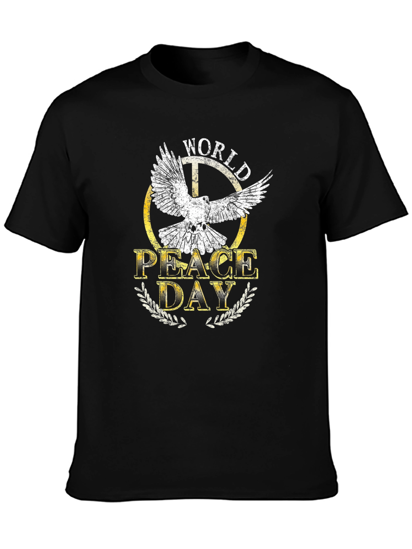 World Peace Day Dove Graphic T-Shirt