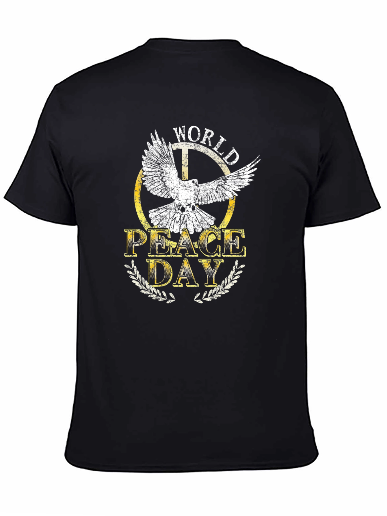 World Peace Day Dove Graphic T-Shirt