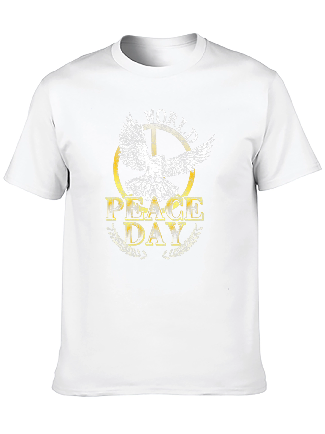 World Peace Day Dove Graphic T-Shirt